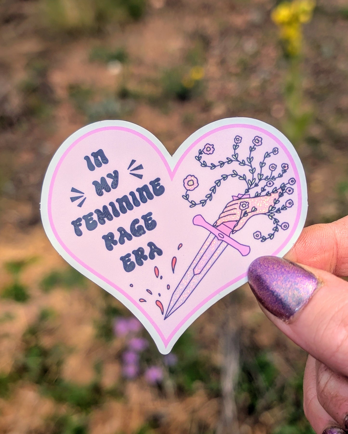 Inspirational Swiftie Feminist Vinyl Sticker