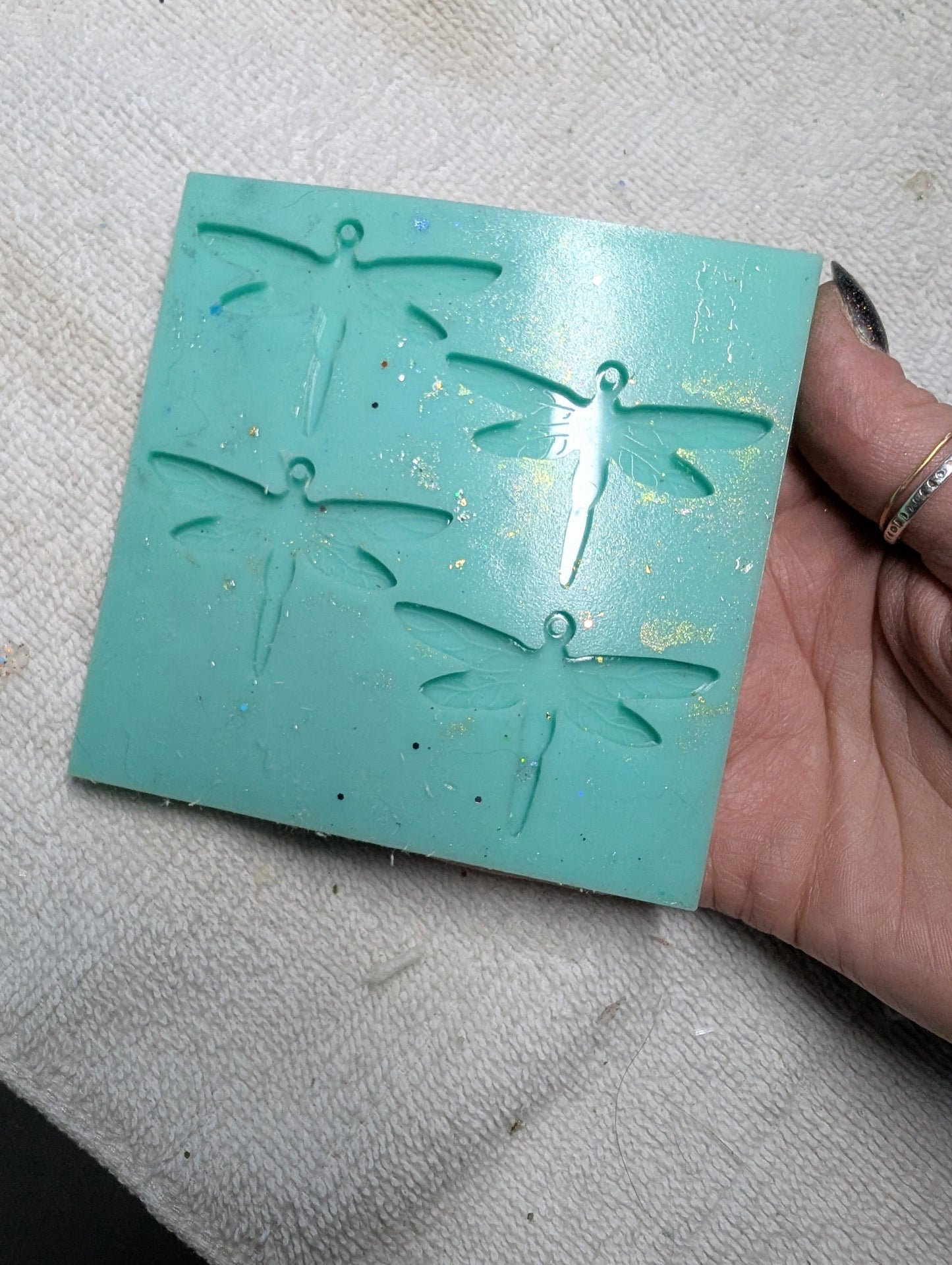 Large Dragonfly Resin Silicone Mold
