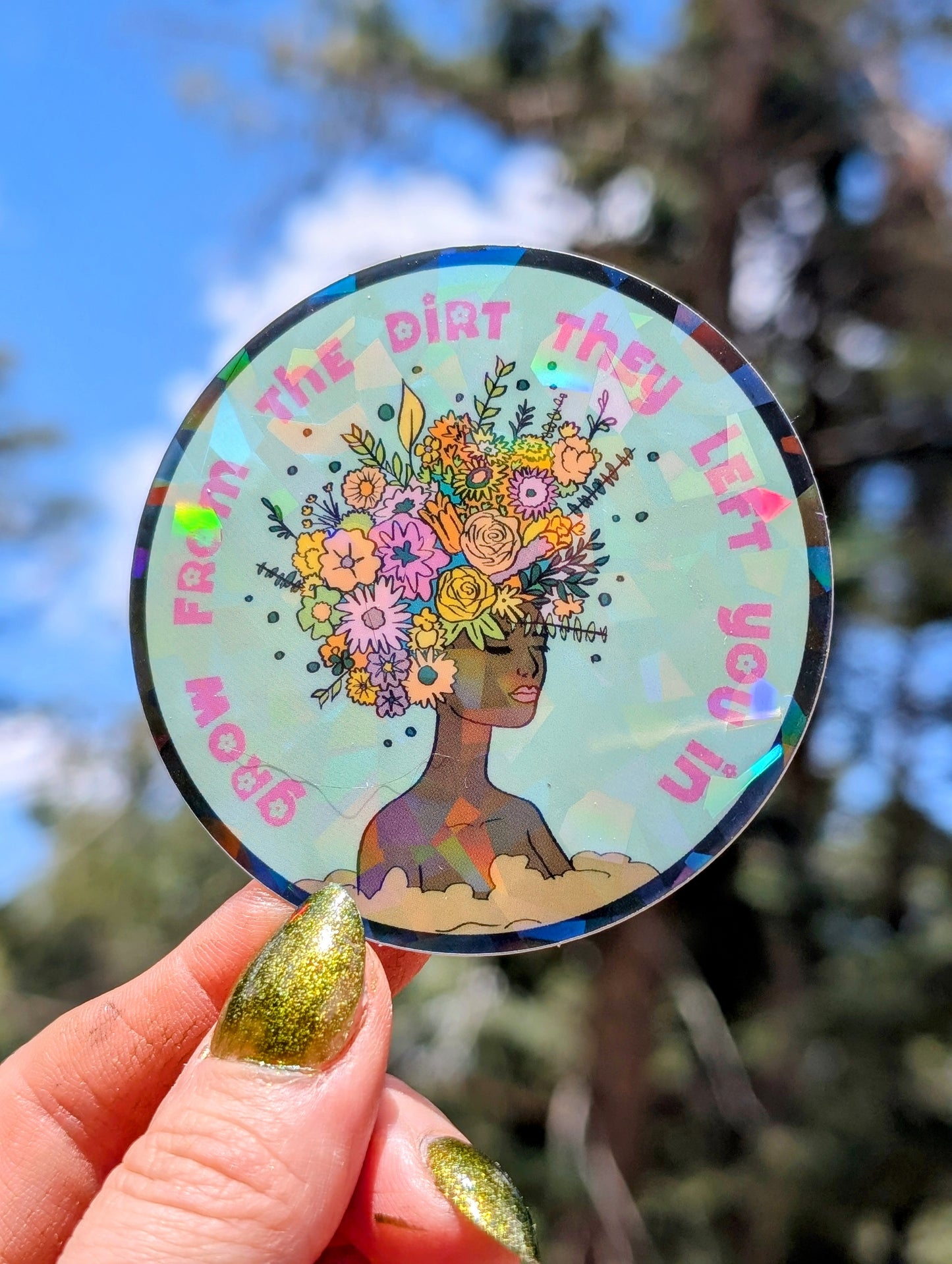 Inspirational Feminist Vinyl Sticker