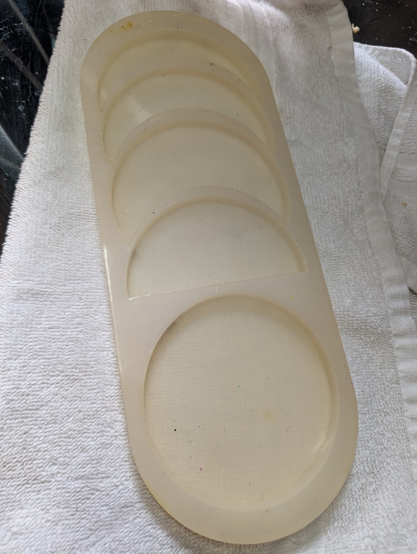 Large Moon Phase Resin Silicone Mold