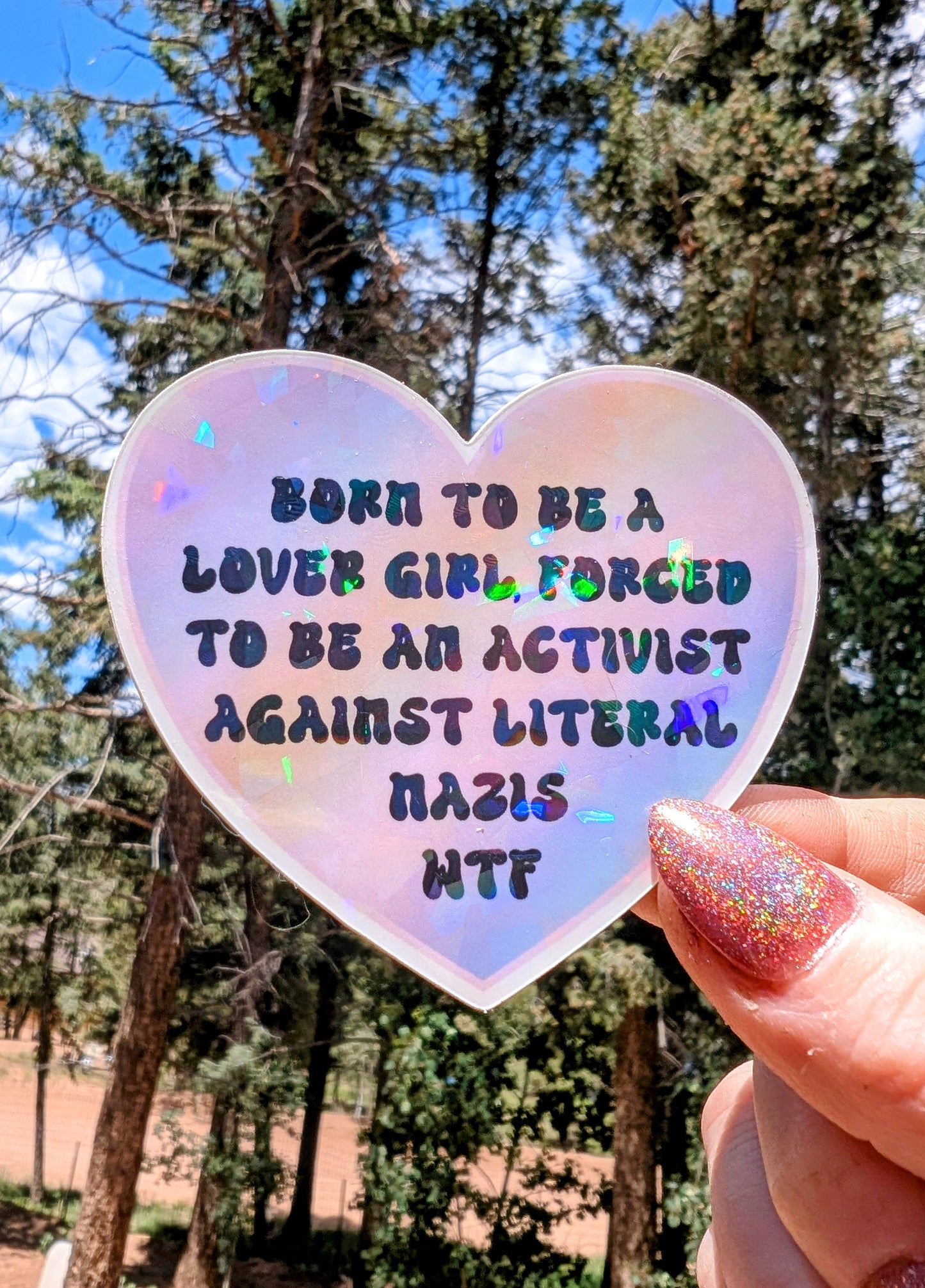 Feral Feminist Vinyl Sticker