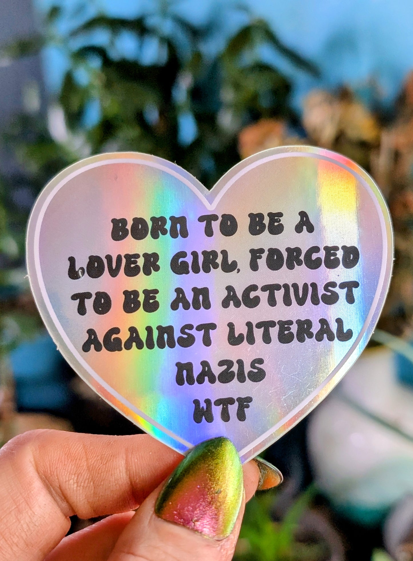 Lover Girl Vinyl Sticker