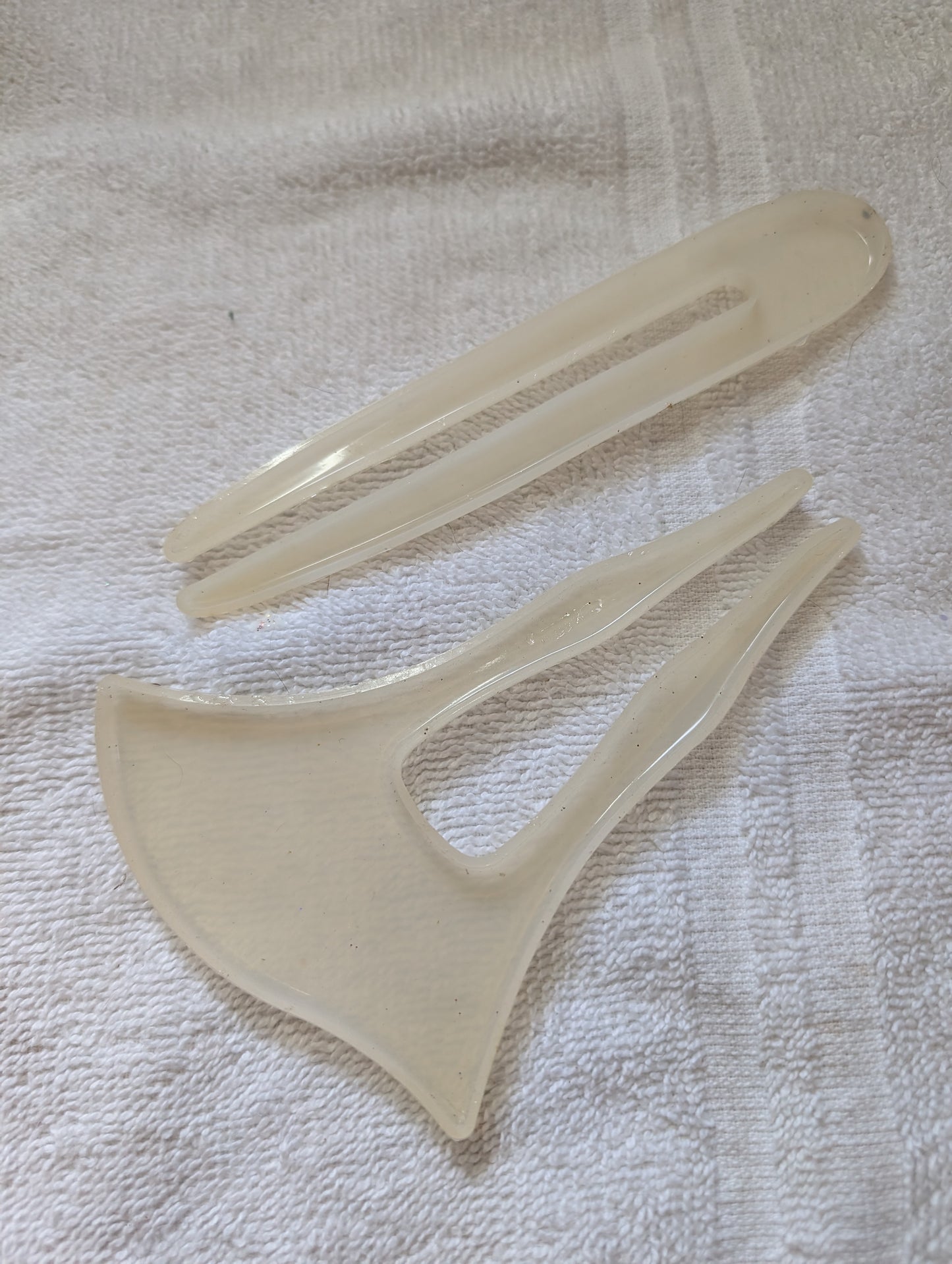 2 Hair Sticks Resin Silicone Molds