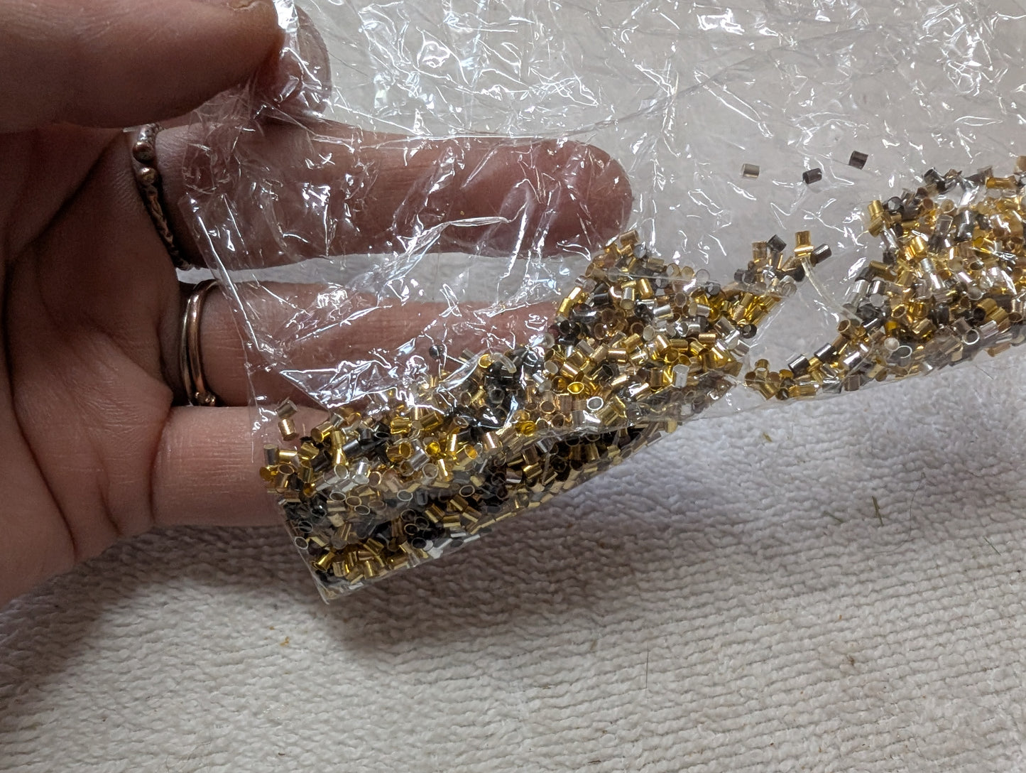 Cord Crimp Beads for Jewelry Making