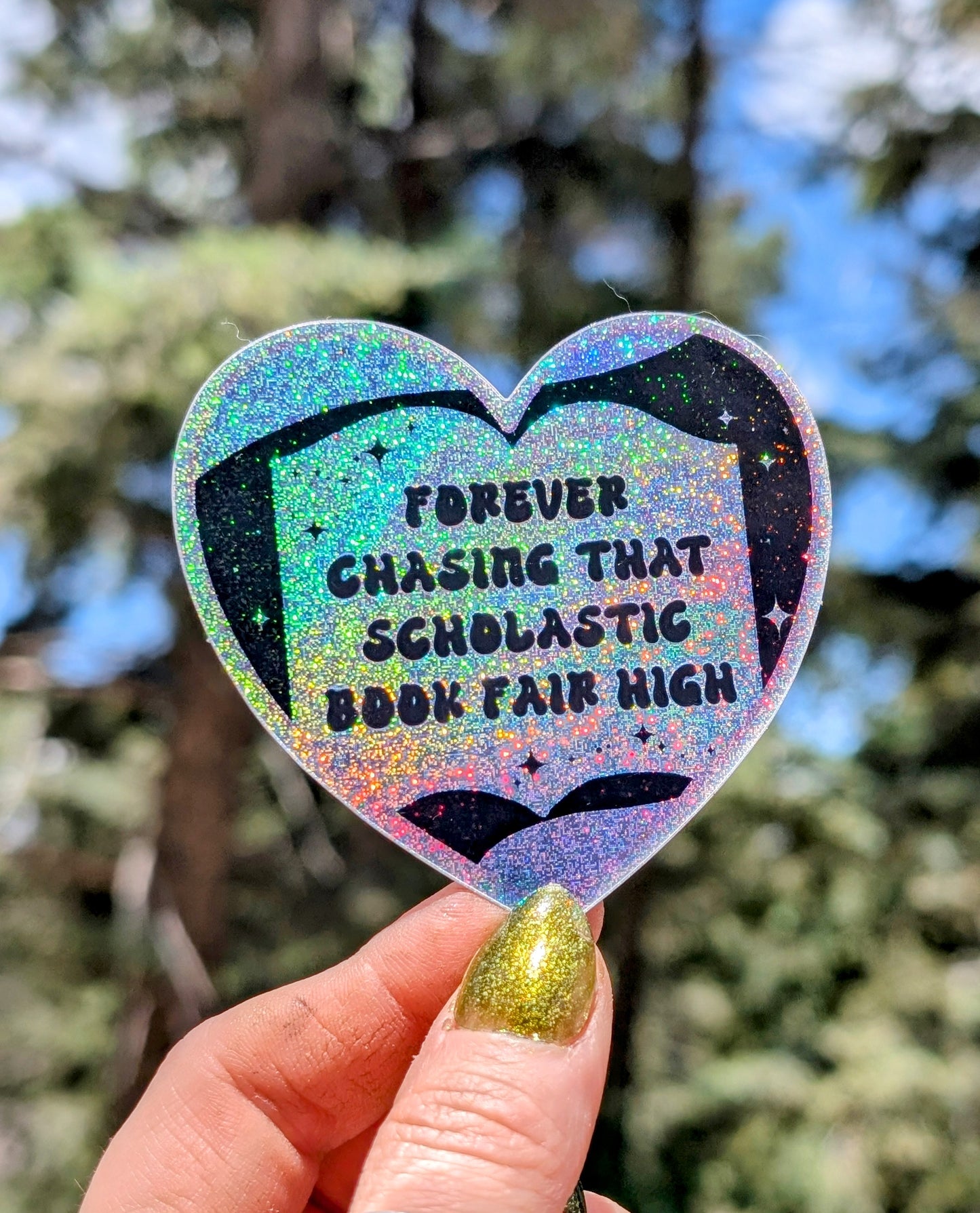 Book Fair Feminist Vinyl Sticker