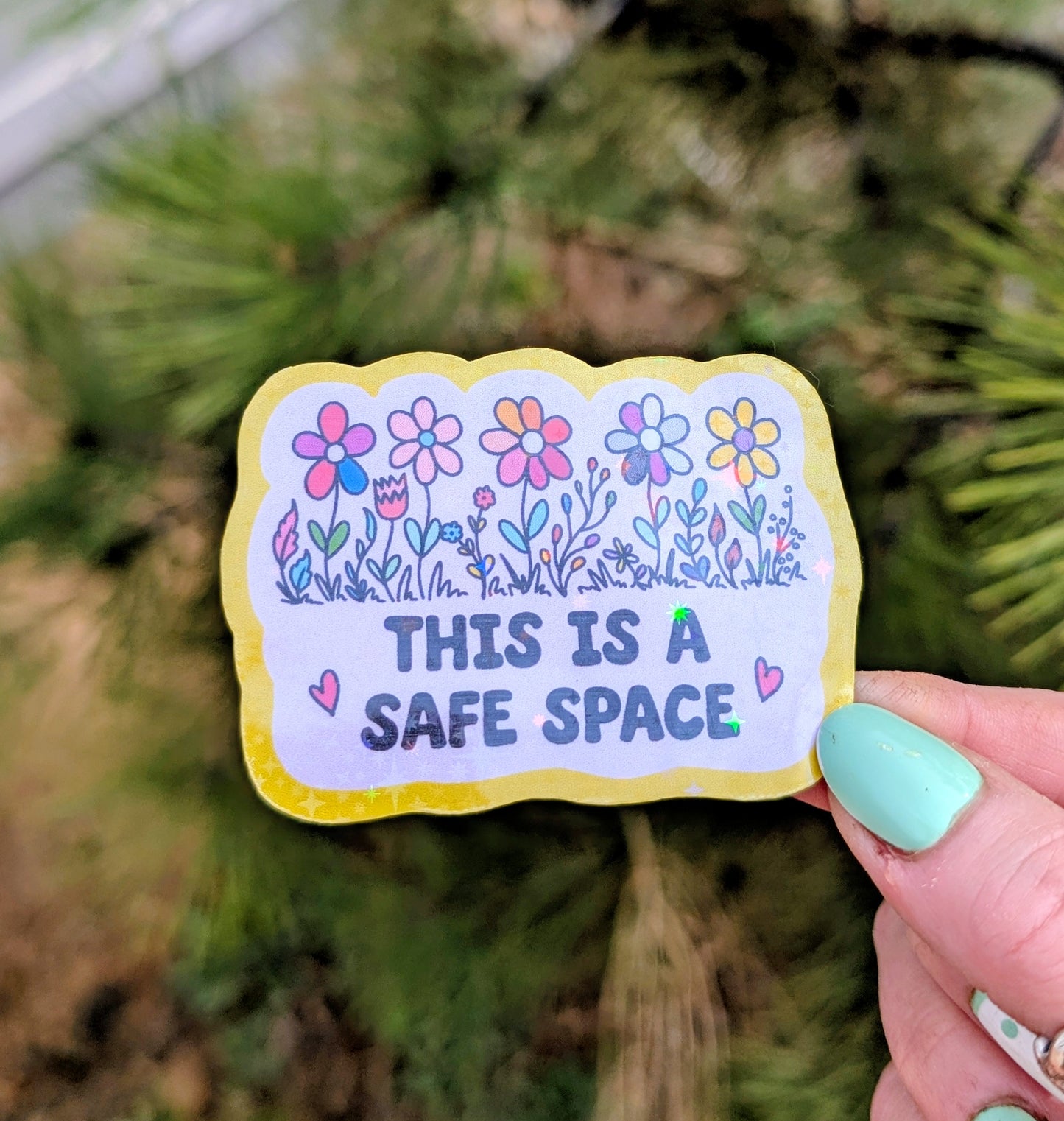 Inspirational Gay Pride Vinyl Sticker