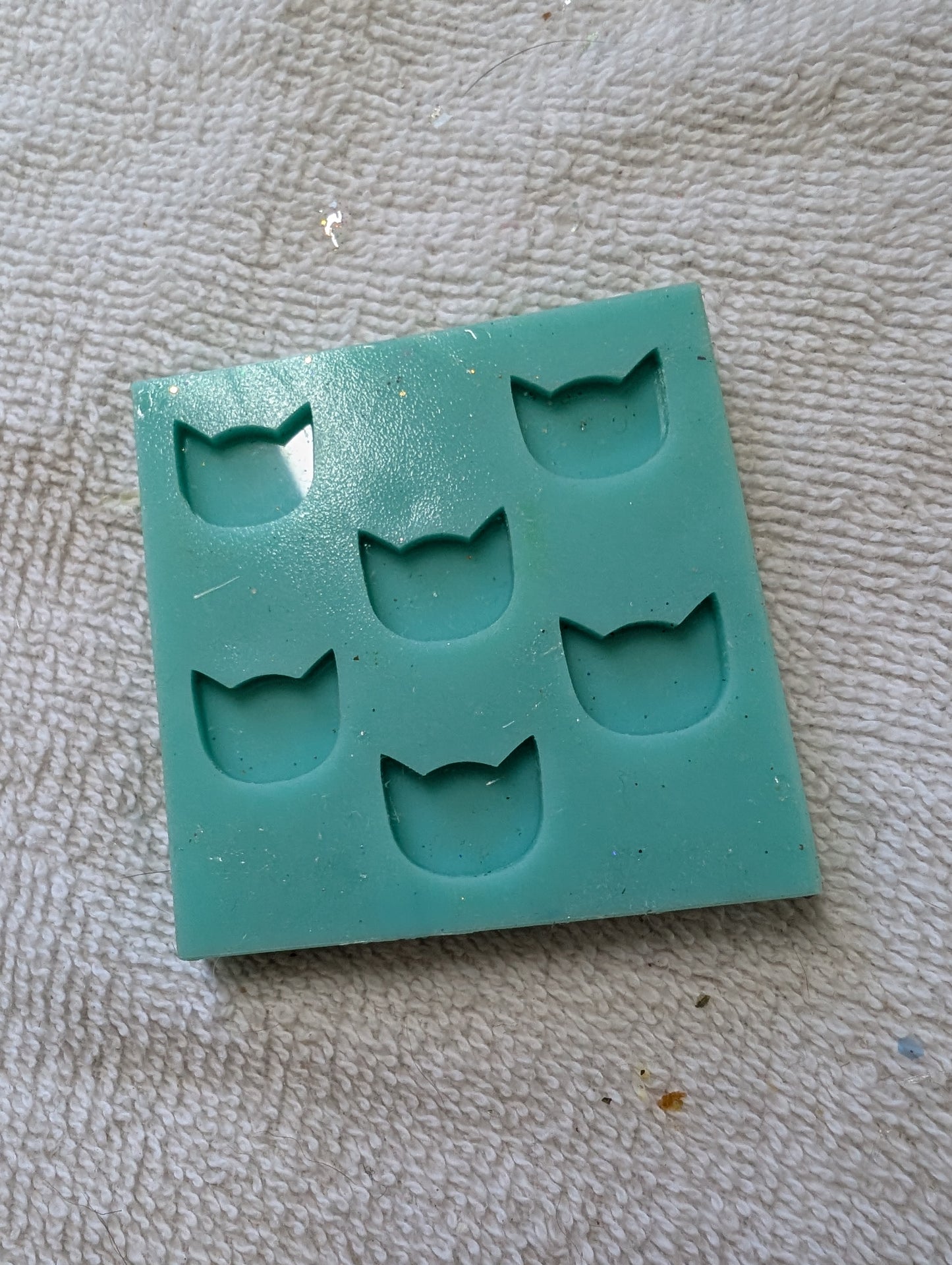 Cat Resin Silicone Mold