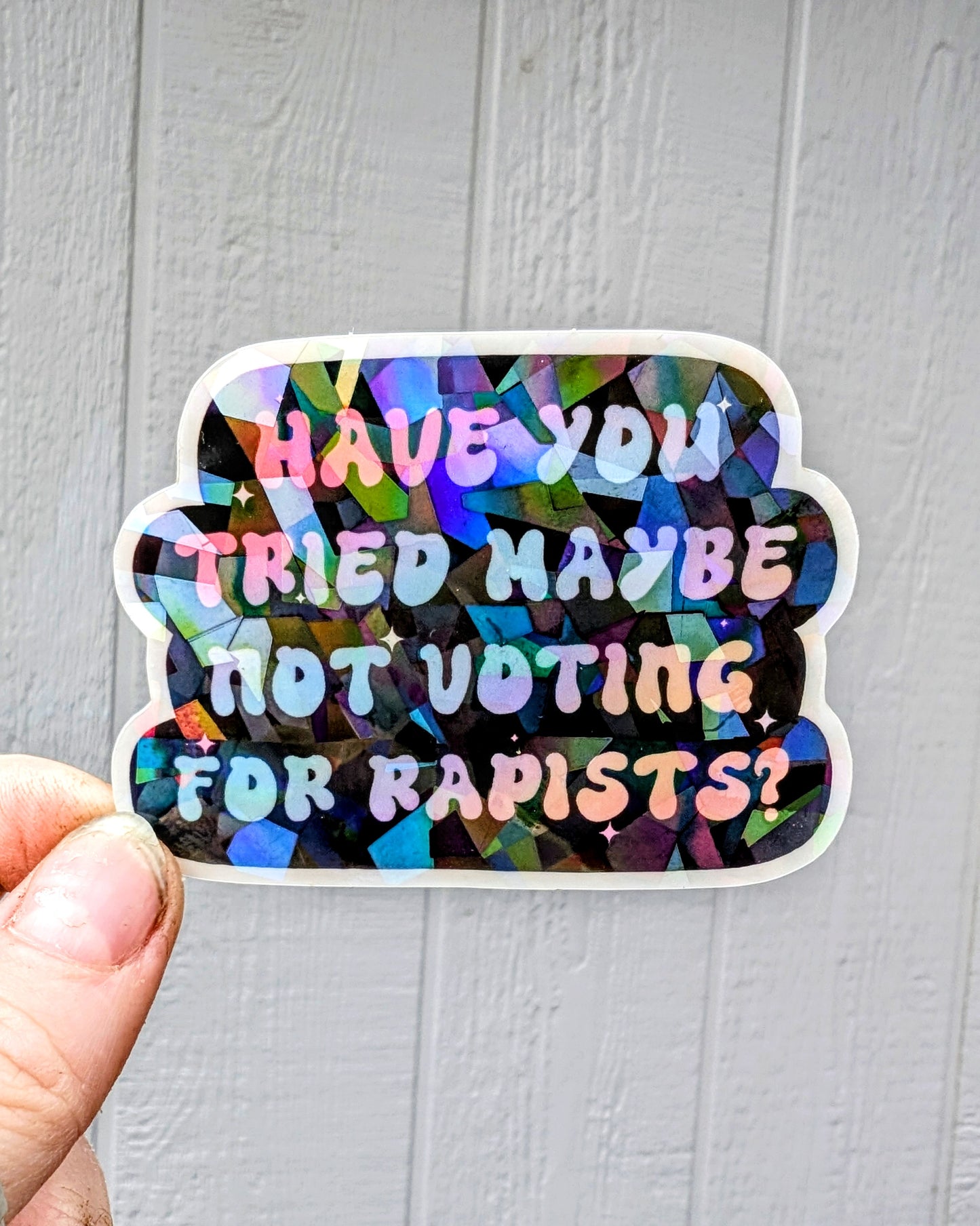 FDT Anti-Fascism Feminist Vinyl Sticker