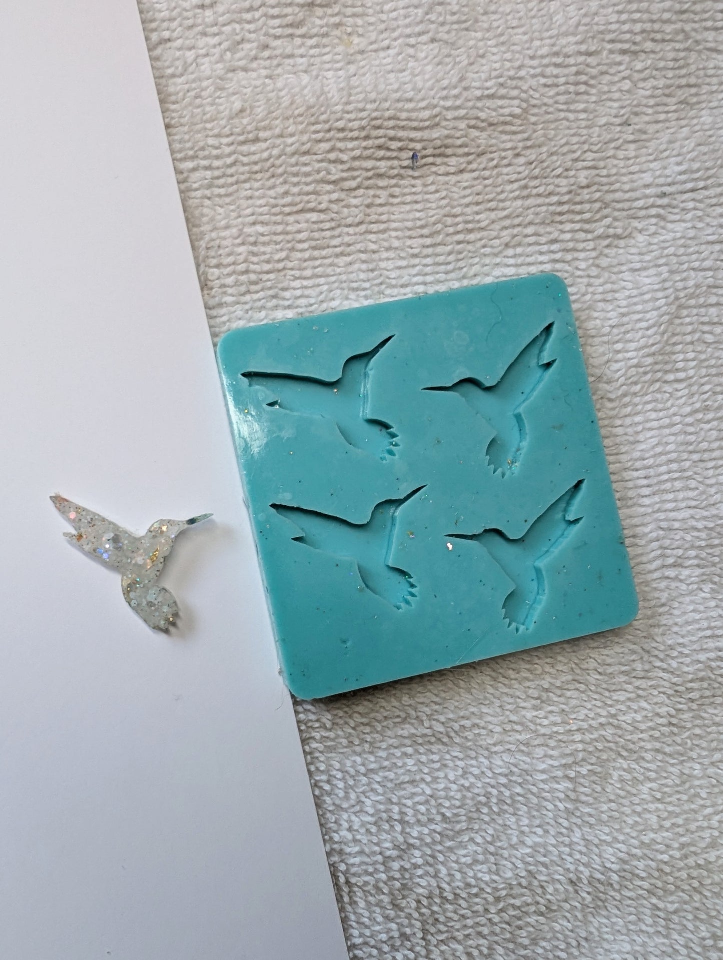 Hummingbird Resin Silicone Mold