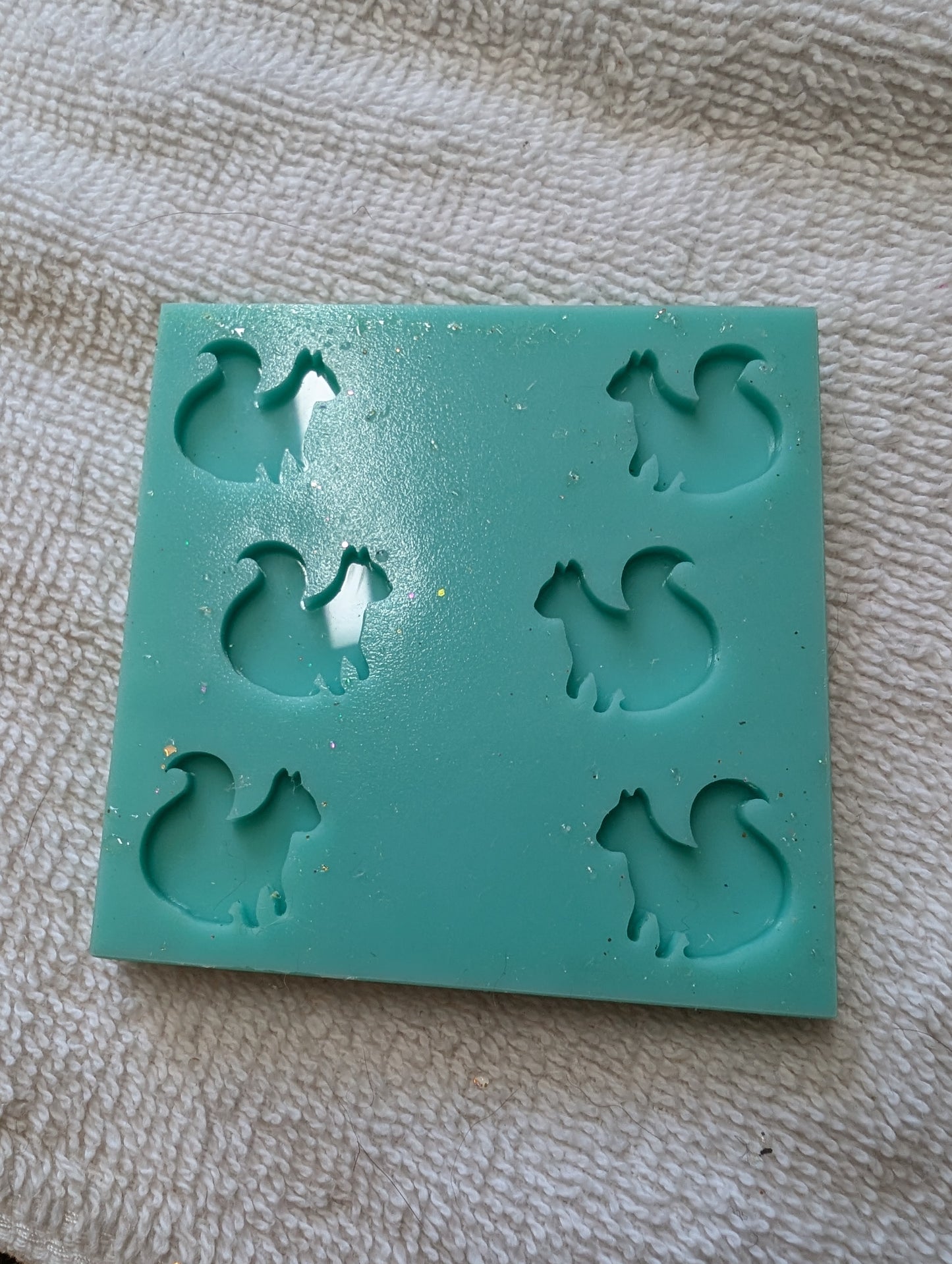 Squirrel Resin Silicone Mold