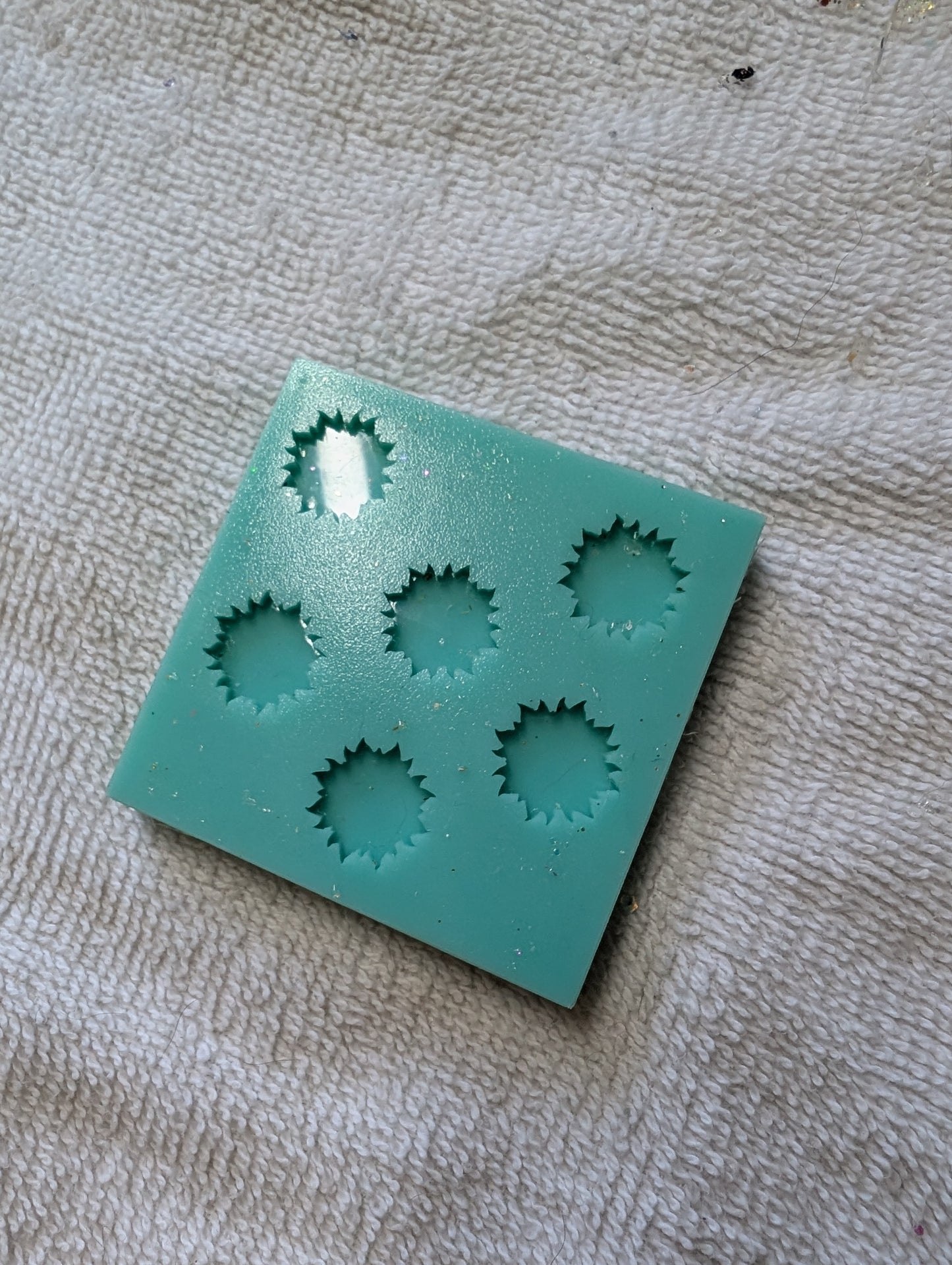 Sunburst Resin Silicone Mold