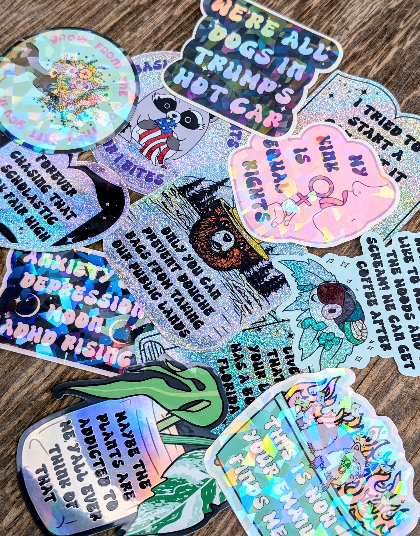 Creepy Crawly Lover Vinyl Mystery Sticker Pack