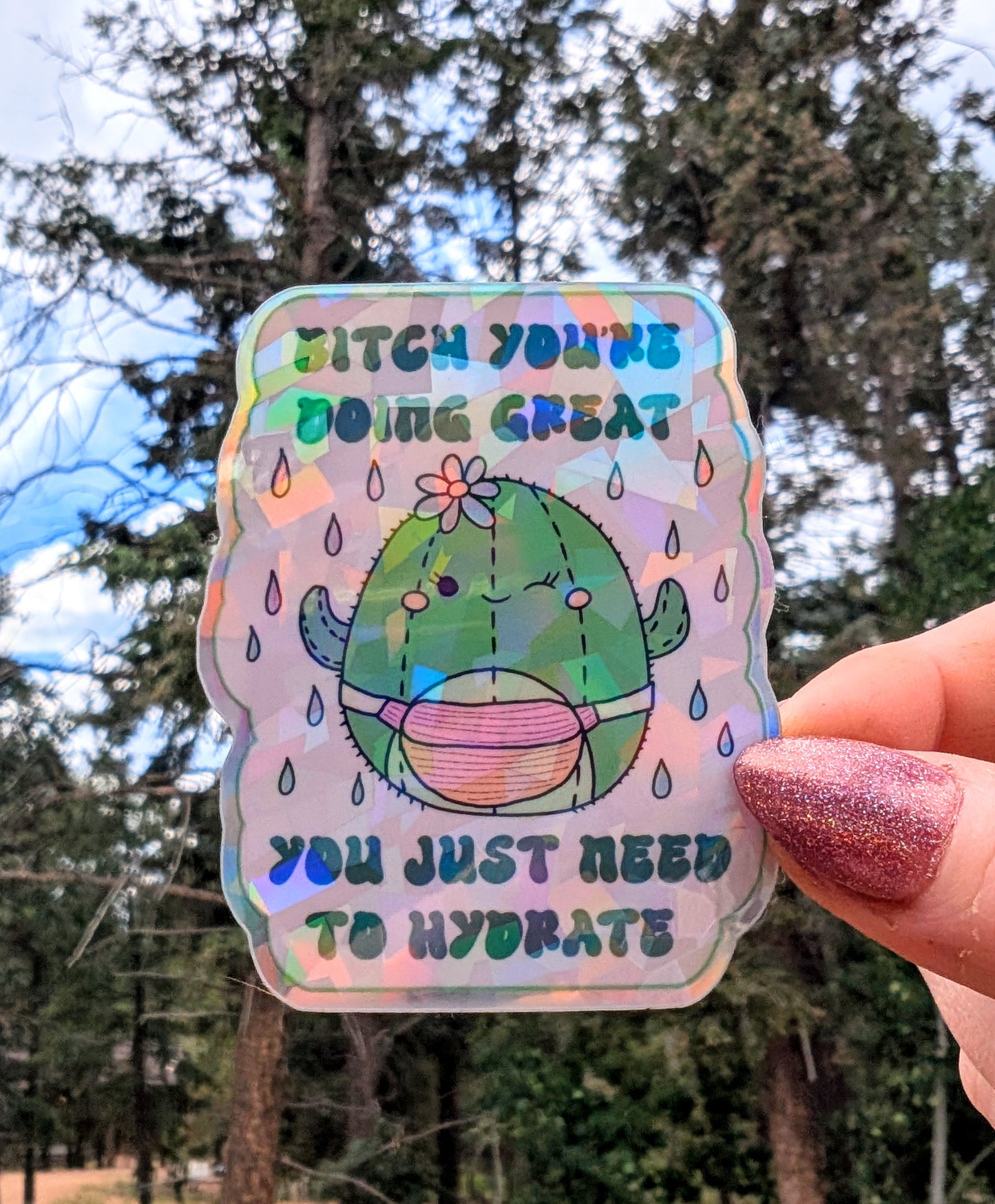 Feminist Gardener Vinyl Sticker