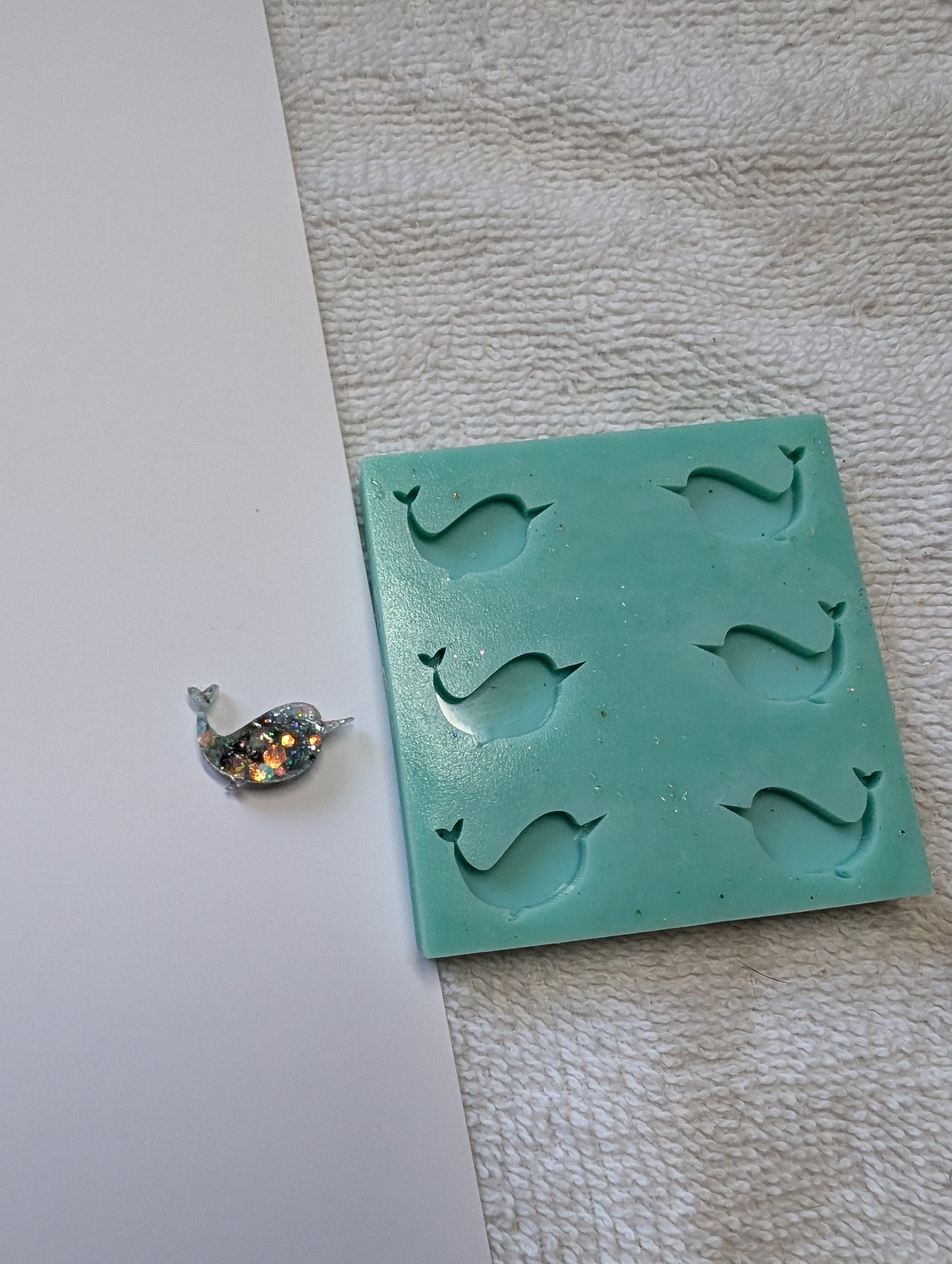 Narwal Resin Silicone Mold
