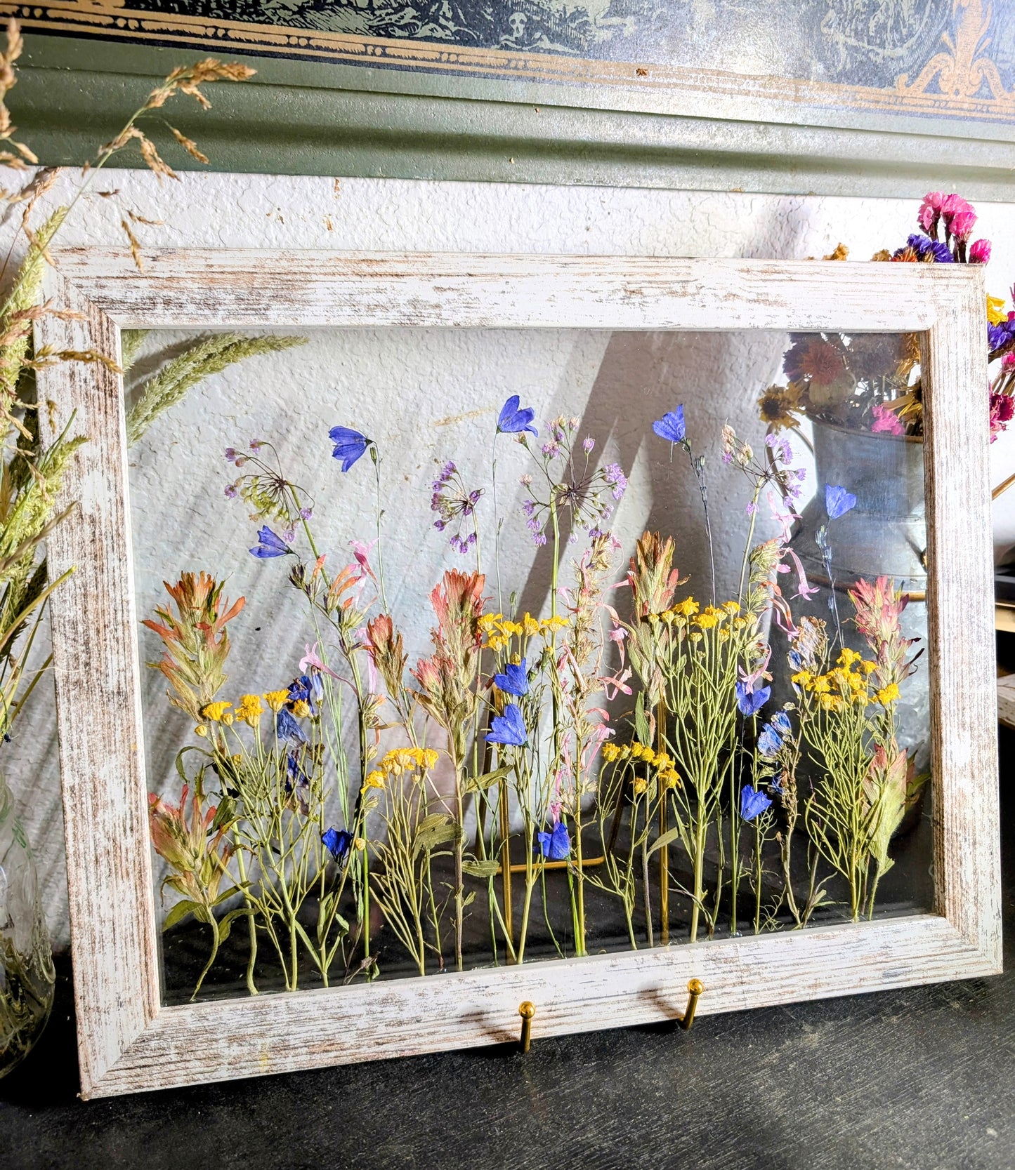 Custom Colorado Wildflower Window Statement Piece