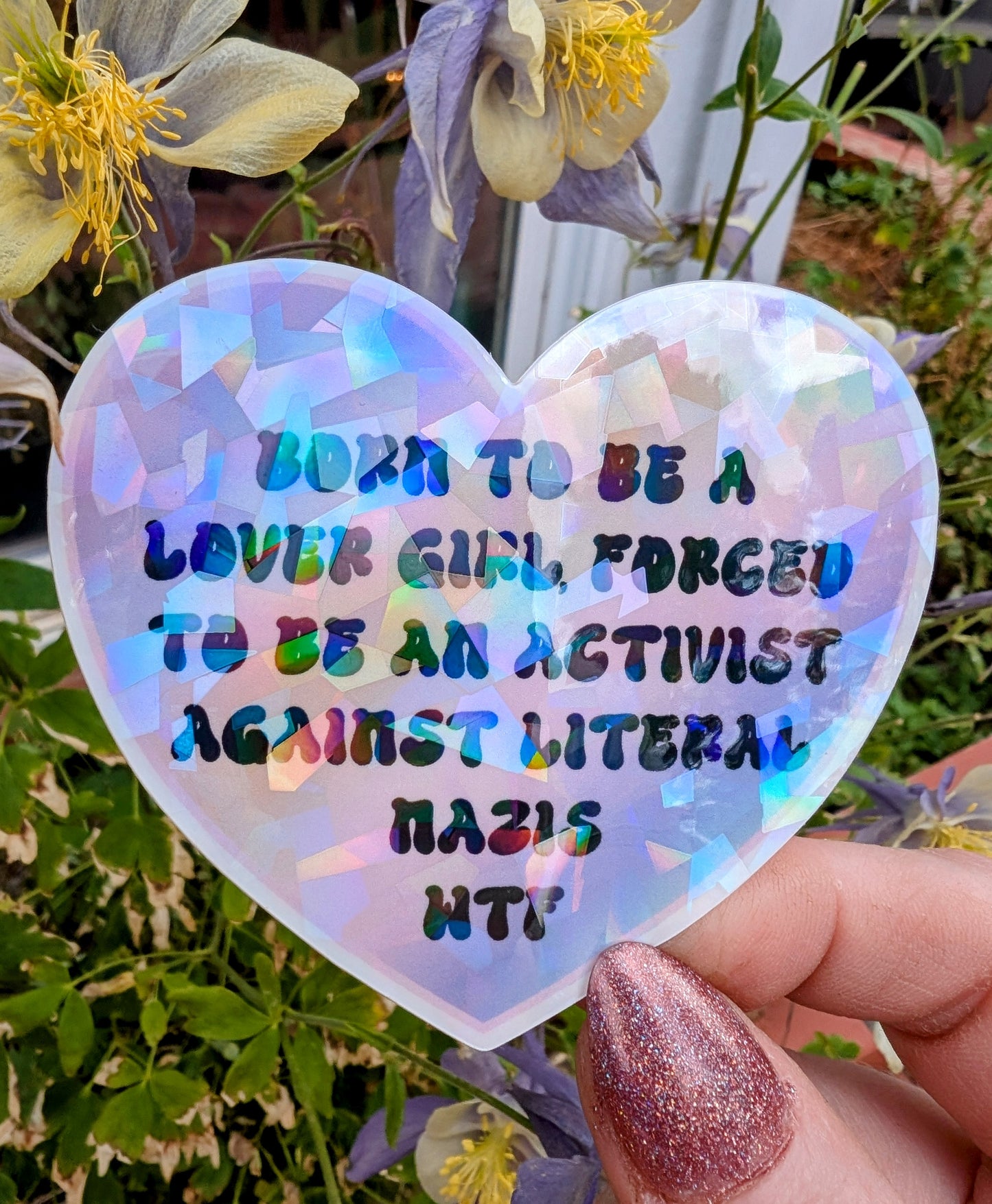 Feral Feminist Vinyl Sticker