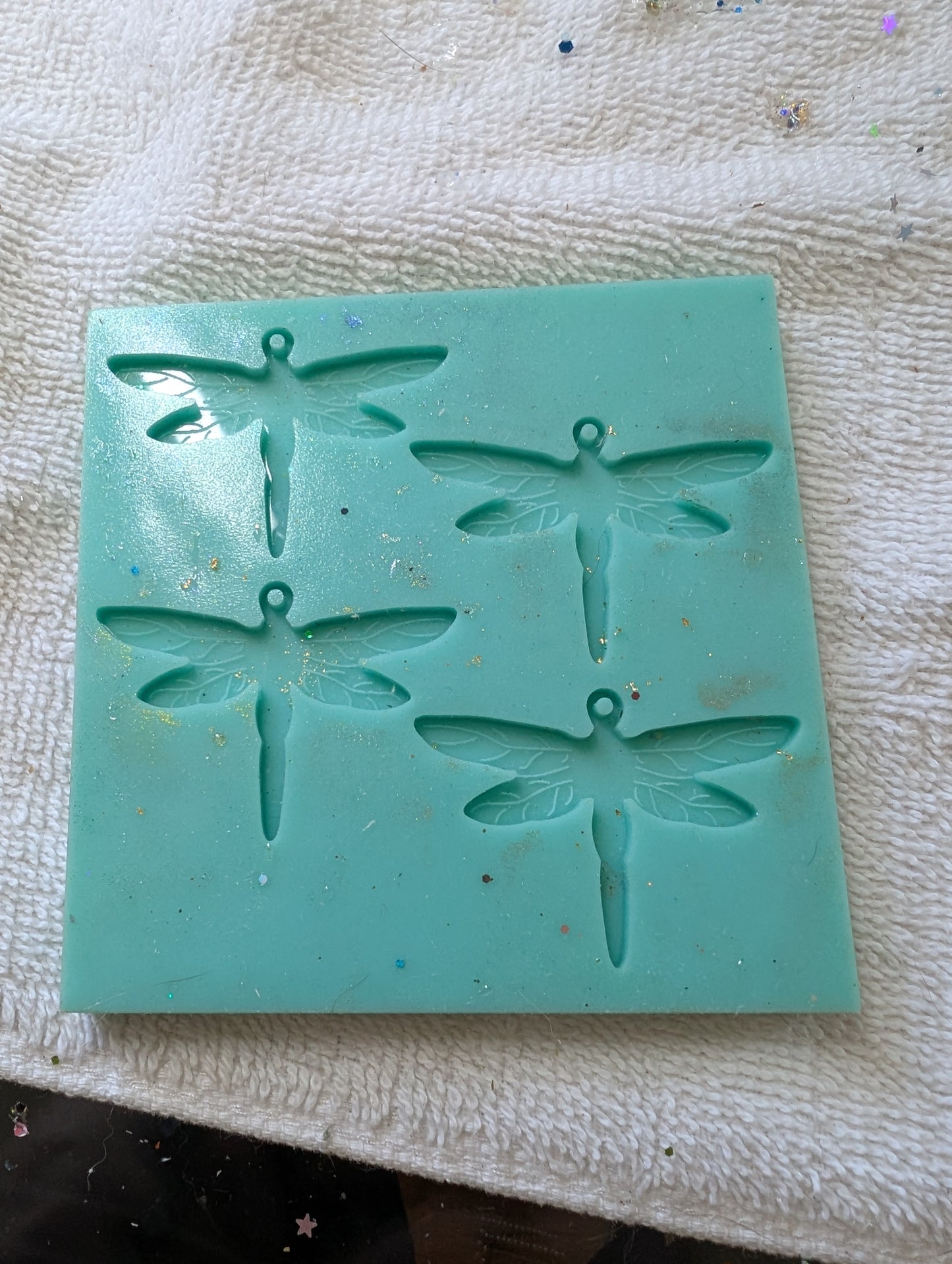 Large Dragonfly Resin Silicone Mold