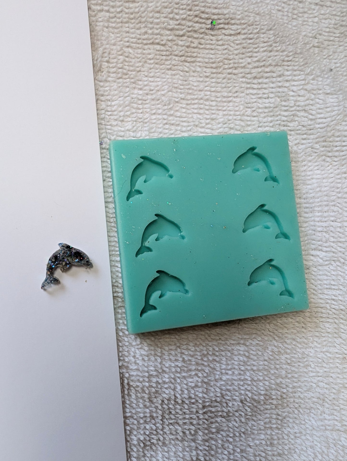 Dolphin Resin Silicone Mold