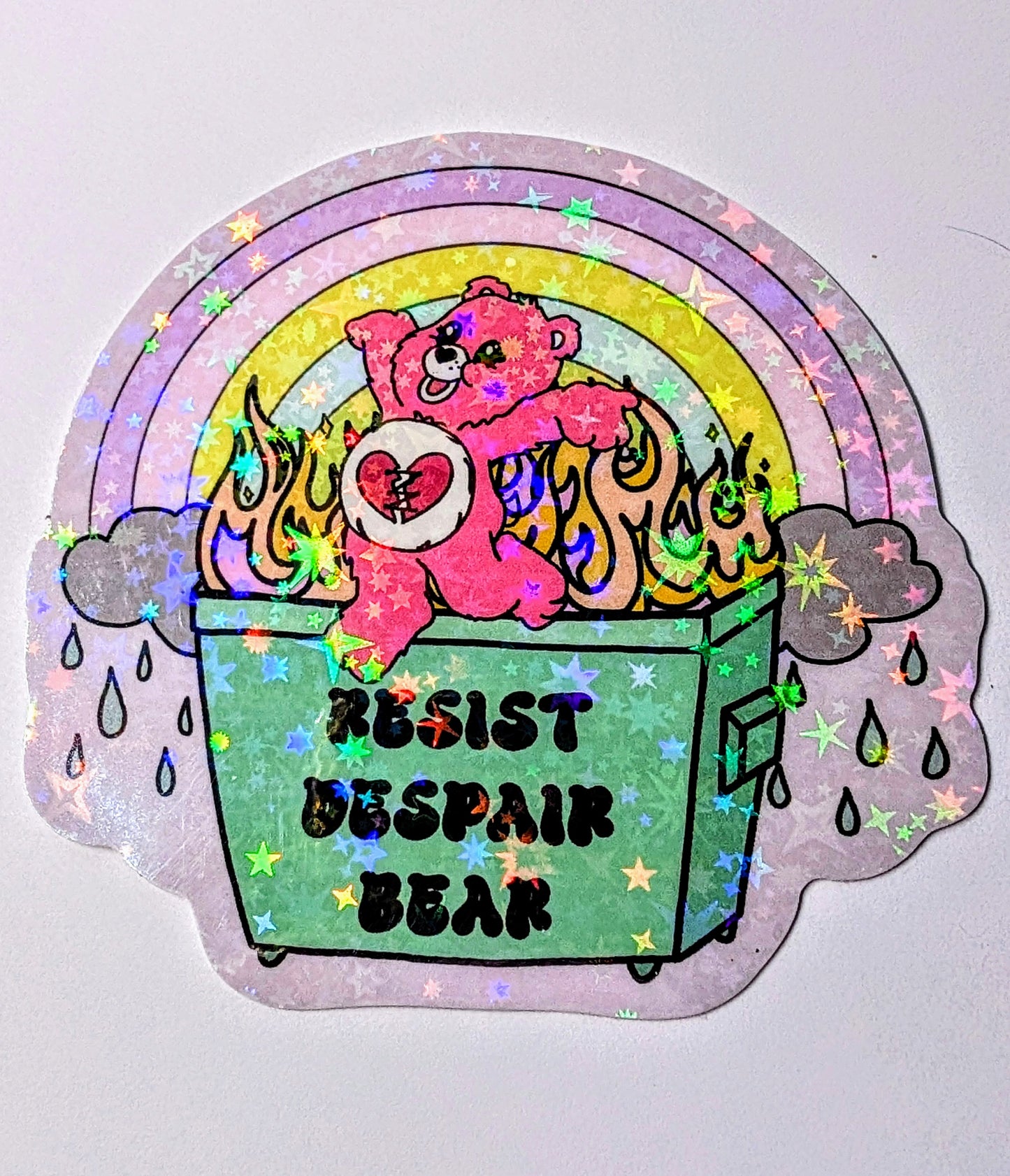 Anti-fascist Feminist Vinyl Sticker