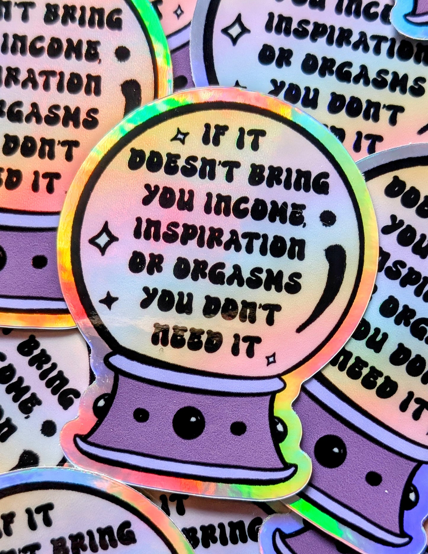 Inspirational Witchy Feminist Vinyl Sticker
