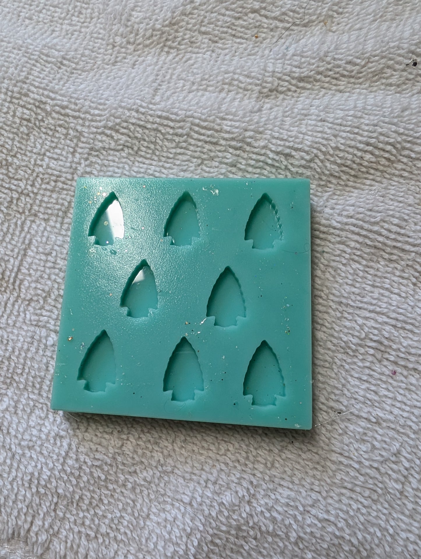 Arrowhead Resin Silicone Mold
