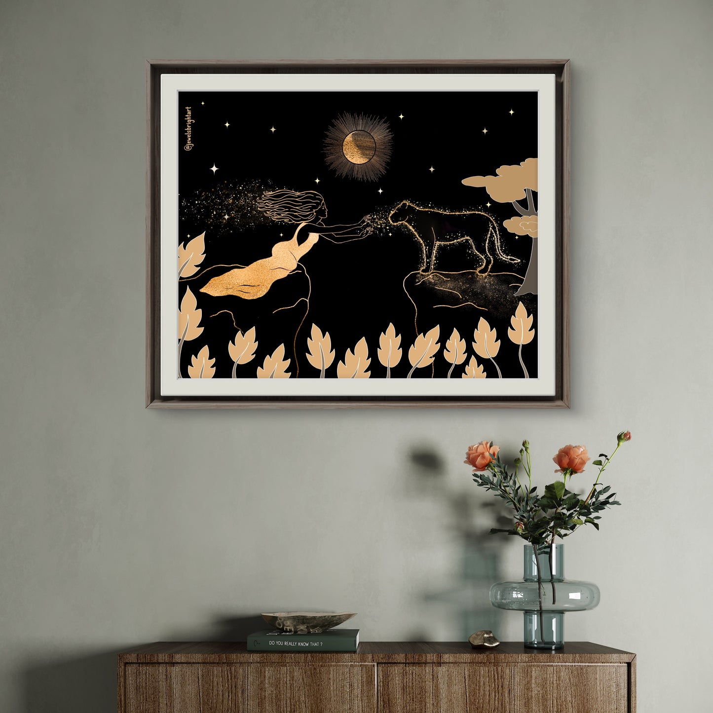 Feminist Wall Art, Female Empowerment Print, Sacred Feminine Art