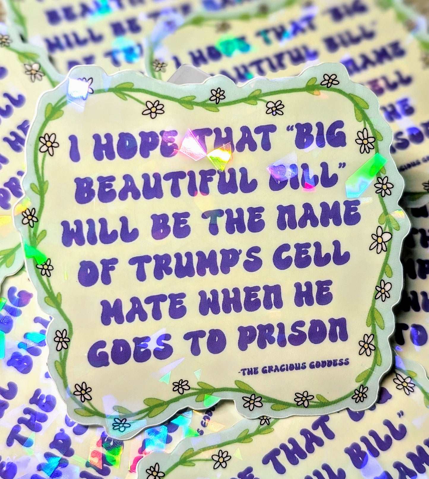 8647 Feminist Vinyl Sticker