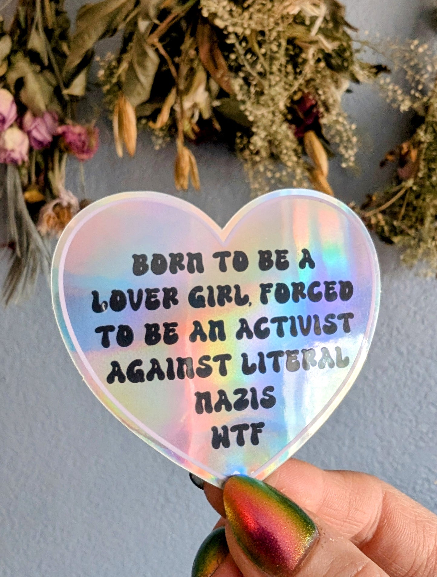 Lover Girl Vinyl Sticker