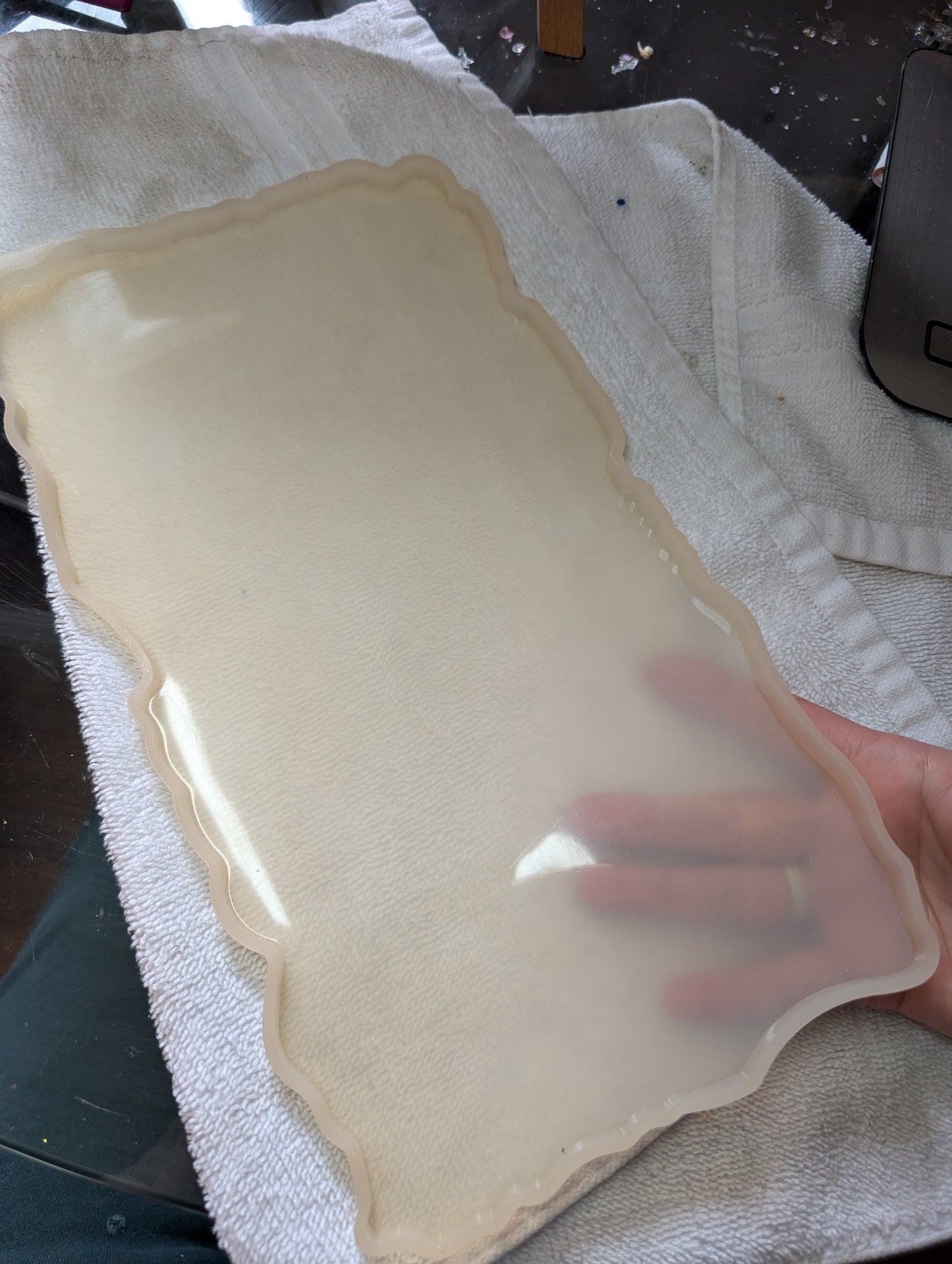 Large Tray Resin Silicone Mold