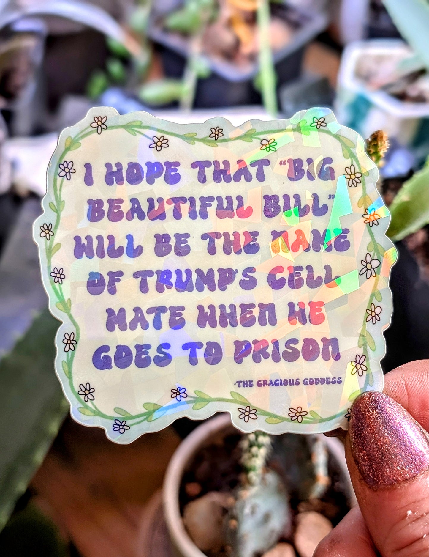 8647 Feminist Vinyl Sticker