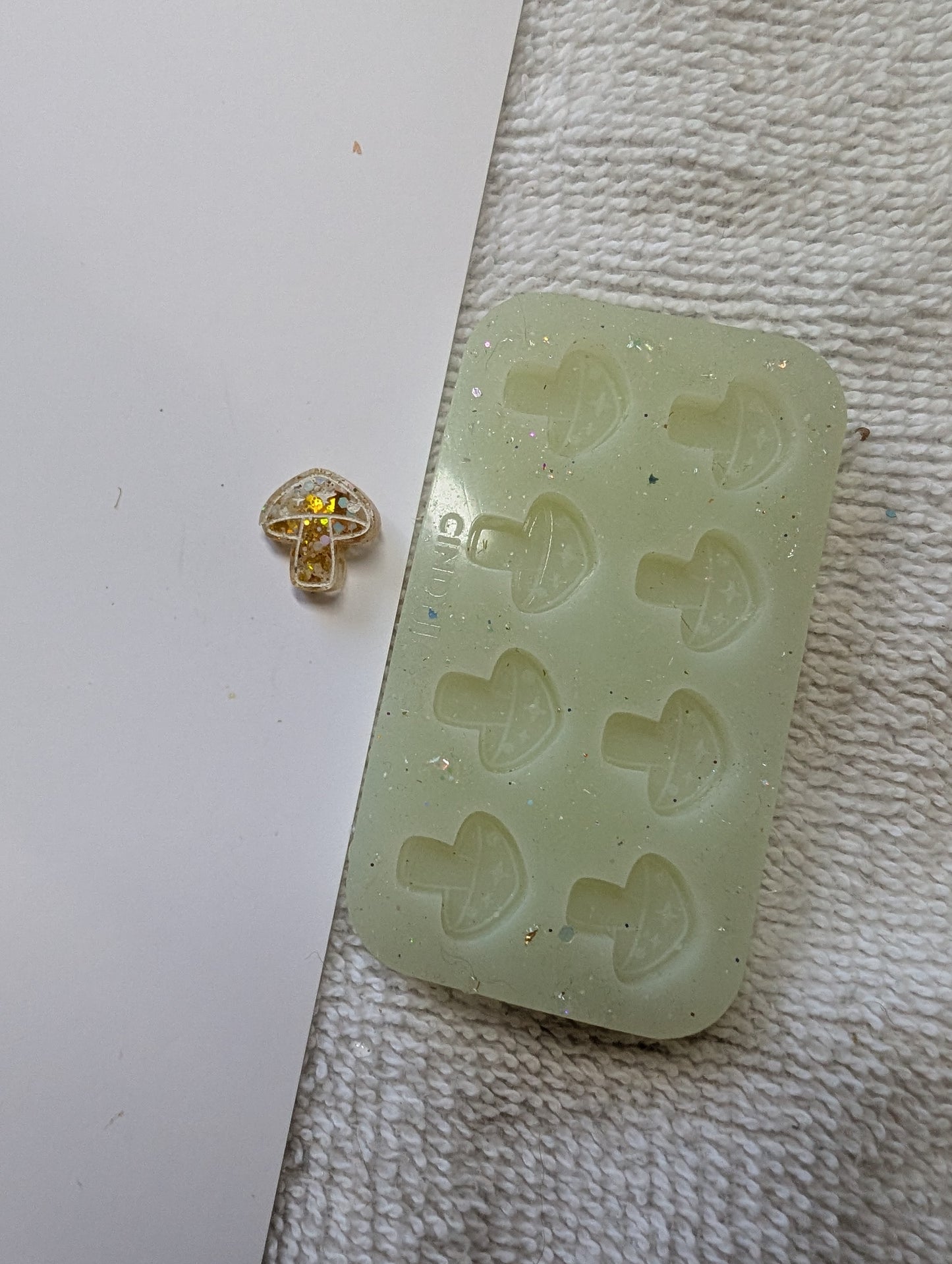 Mushroom Resin Silicone Mold