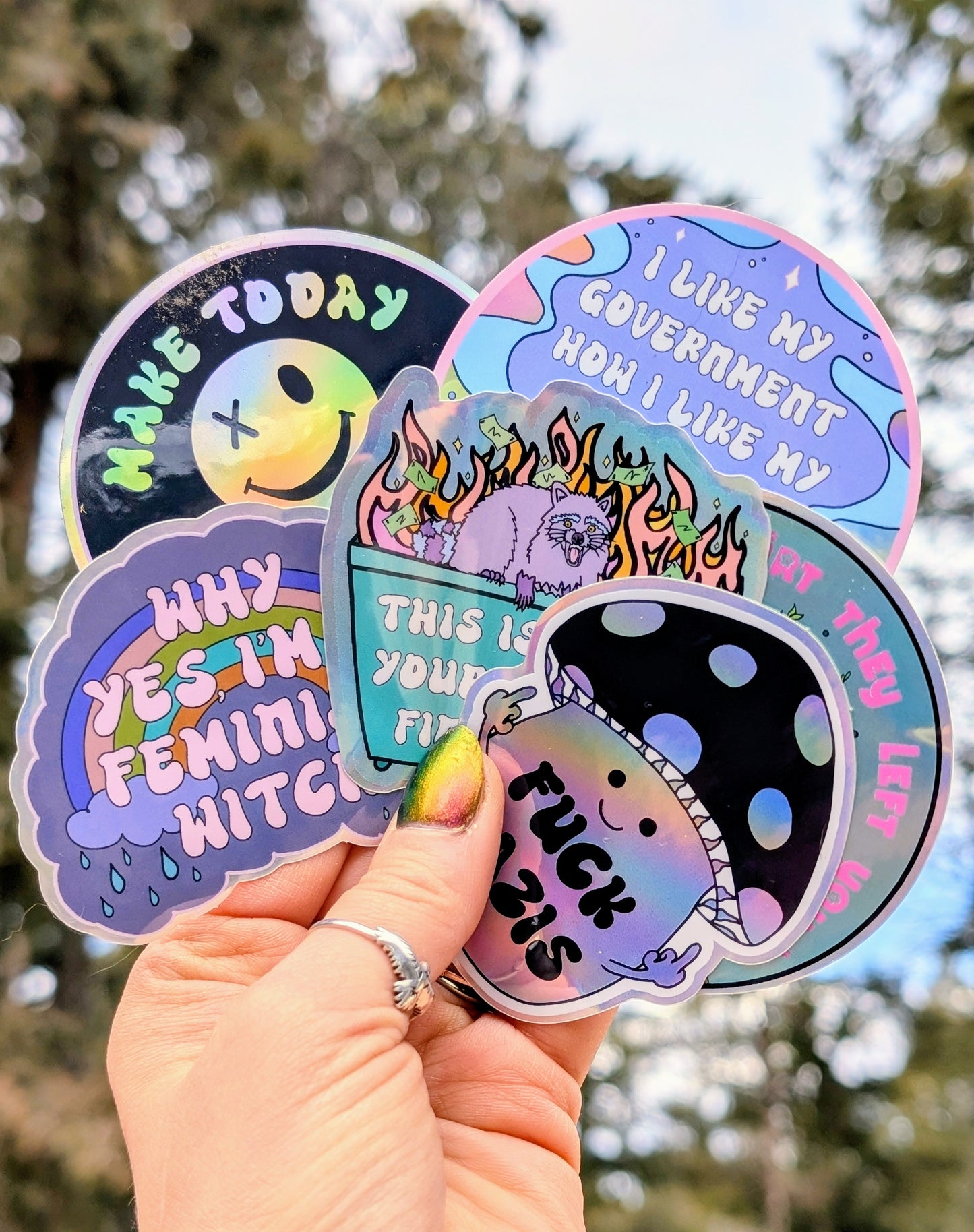 Activist Bee Vinyl Sticker