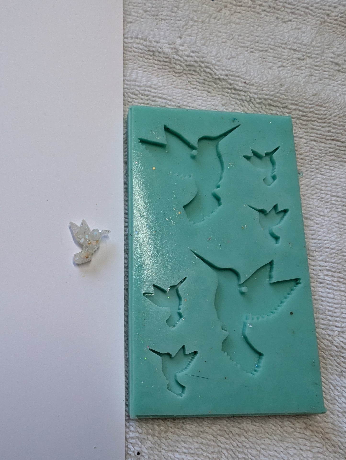 Hummingbird Resin Silicone Mold