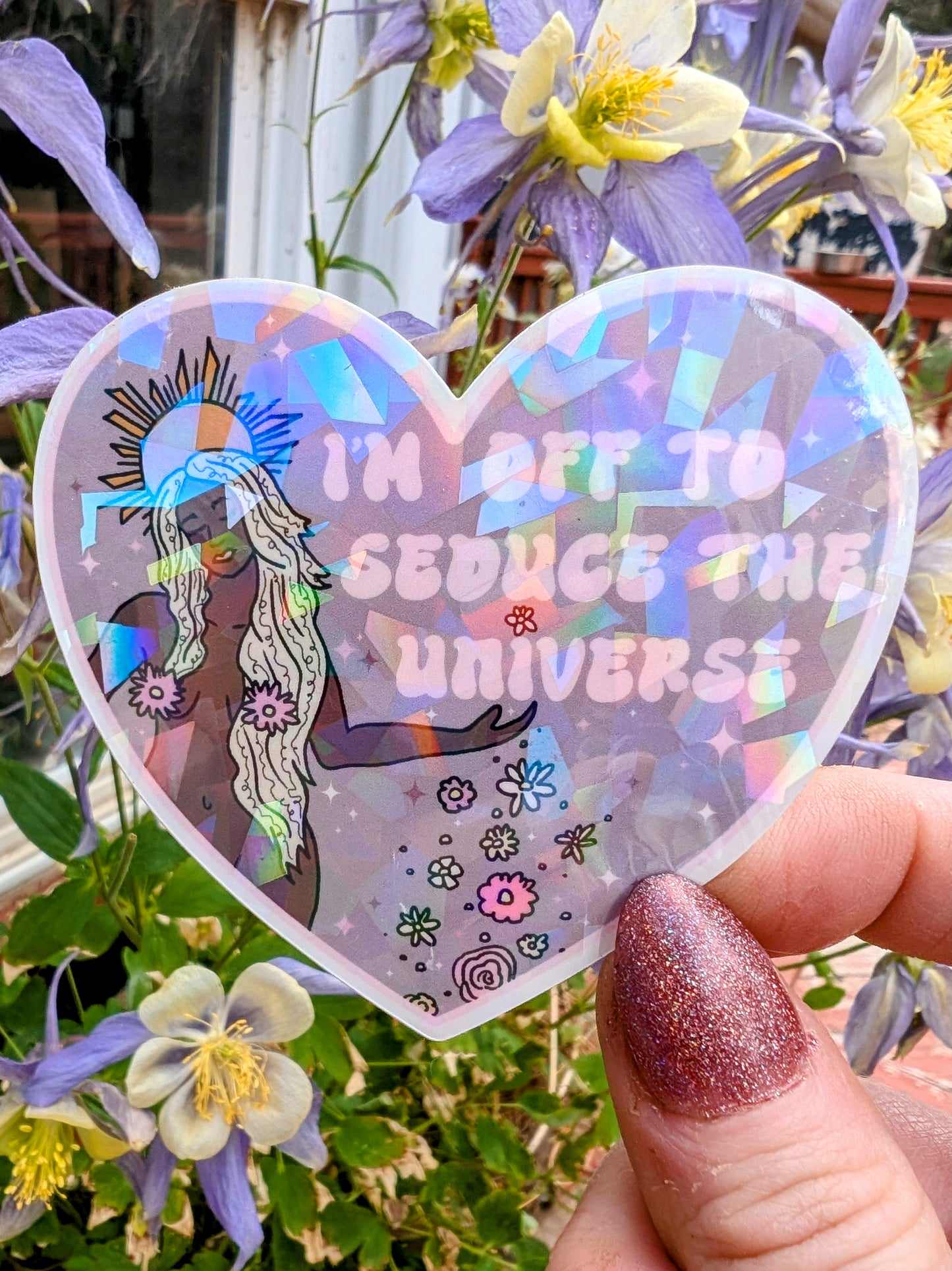 Feminist Goddess Vinyl Sticker