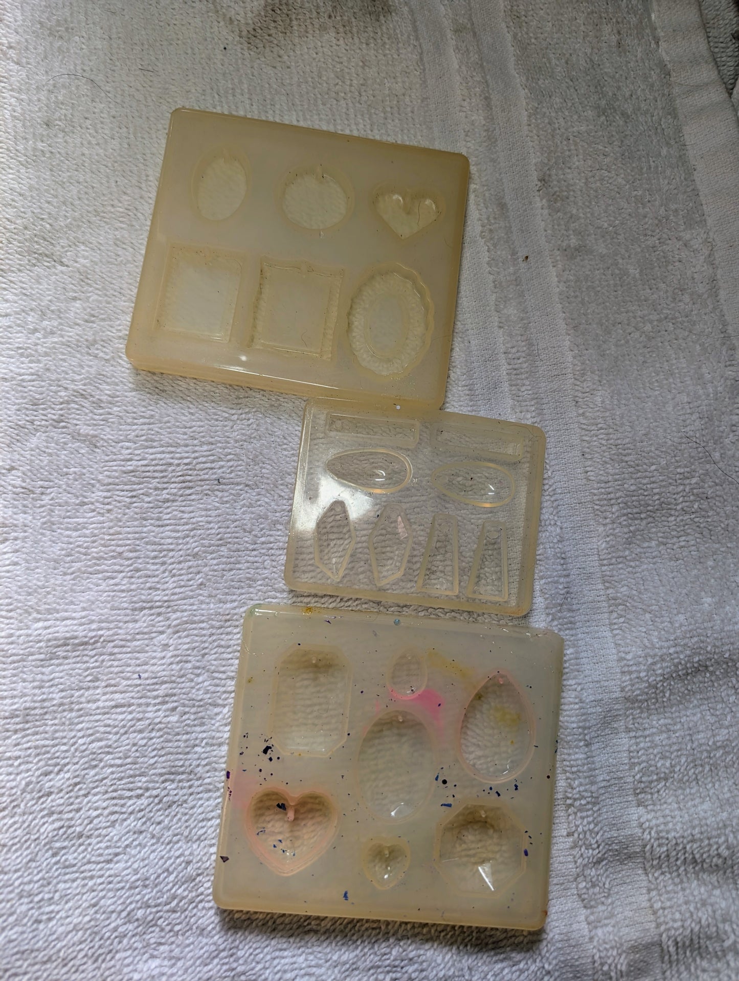 3 Cabochon Resin Silicone Molds
