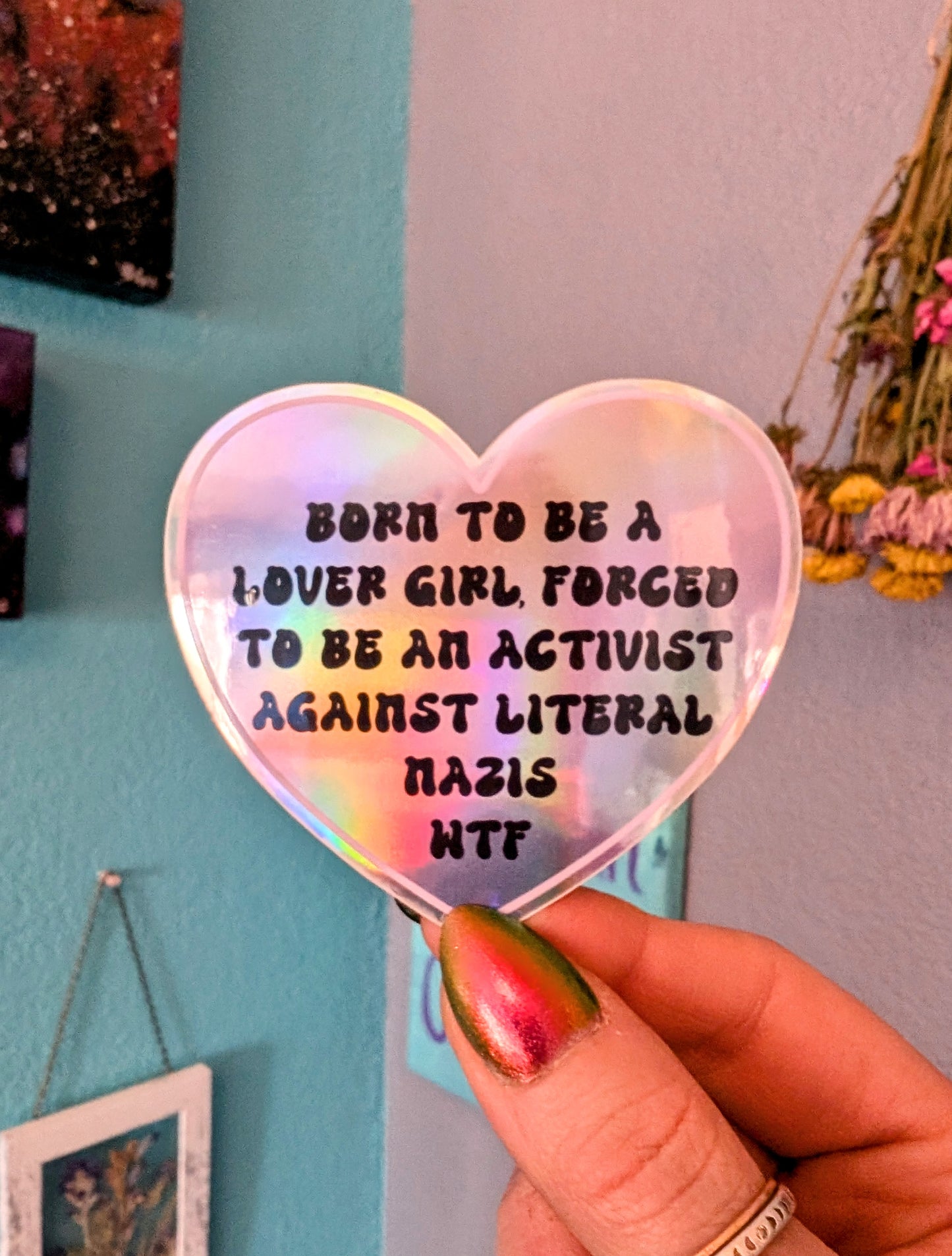 Lover Girl Vinyl Sticker