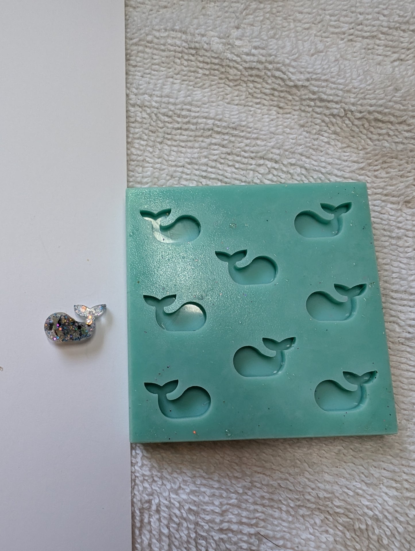 Whale Resin Silicone Mold