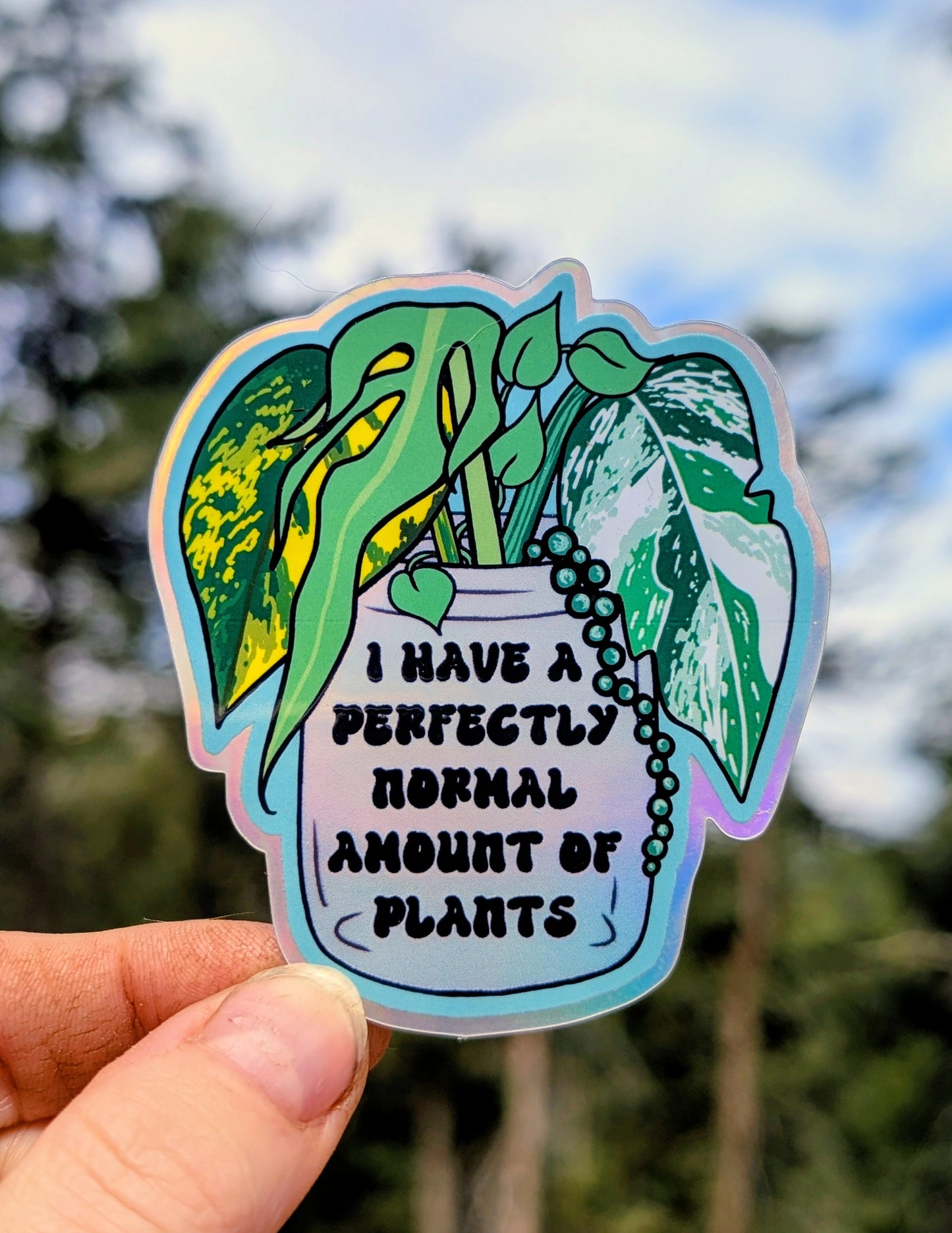 Plant Lover Feminist Vinyl Sticker
