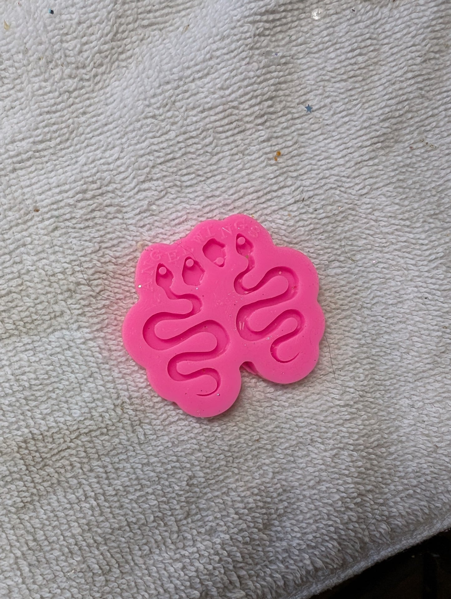 Small Snake Resin Silicone Mold