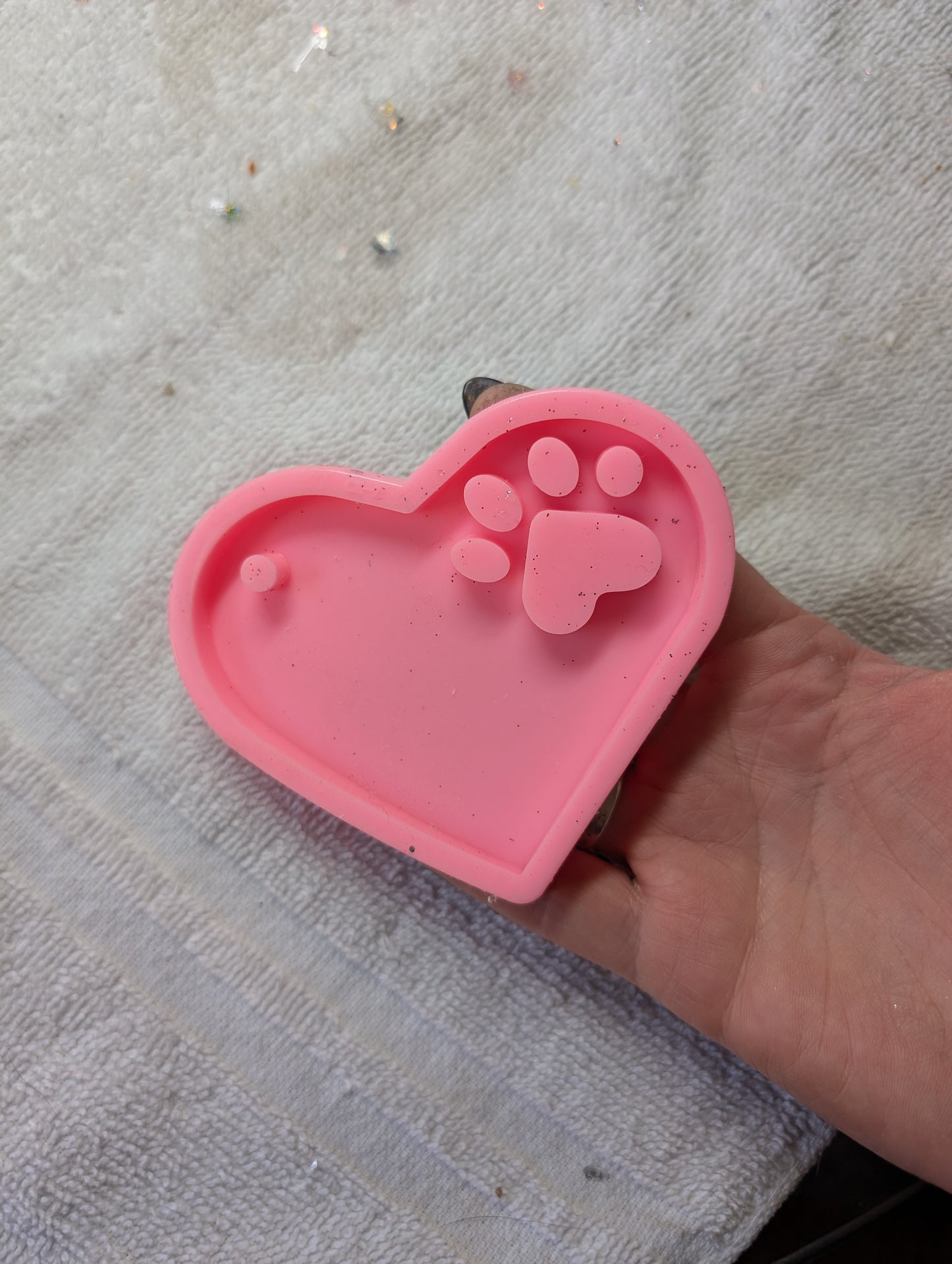 Large Keychain Resin Silicone Mold