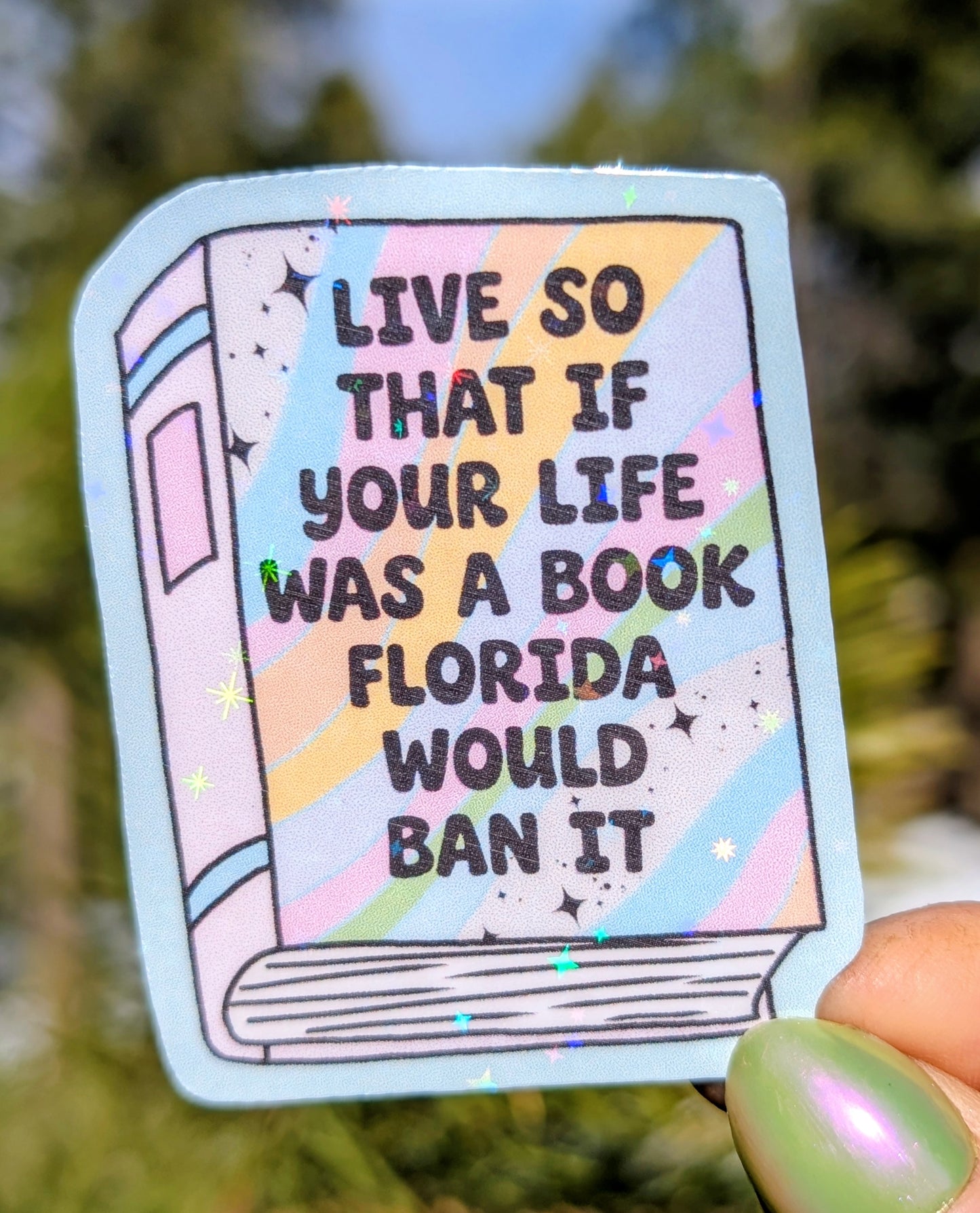 Feral Feminist Vinyl Sticker