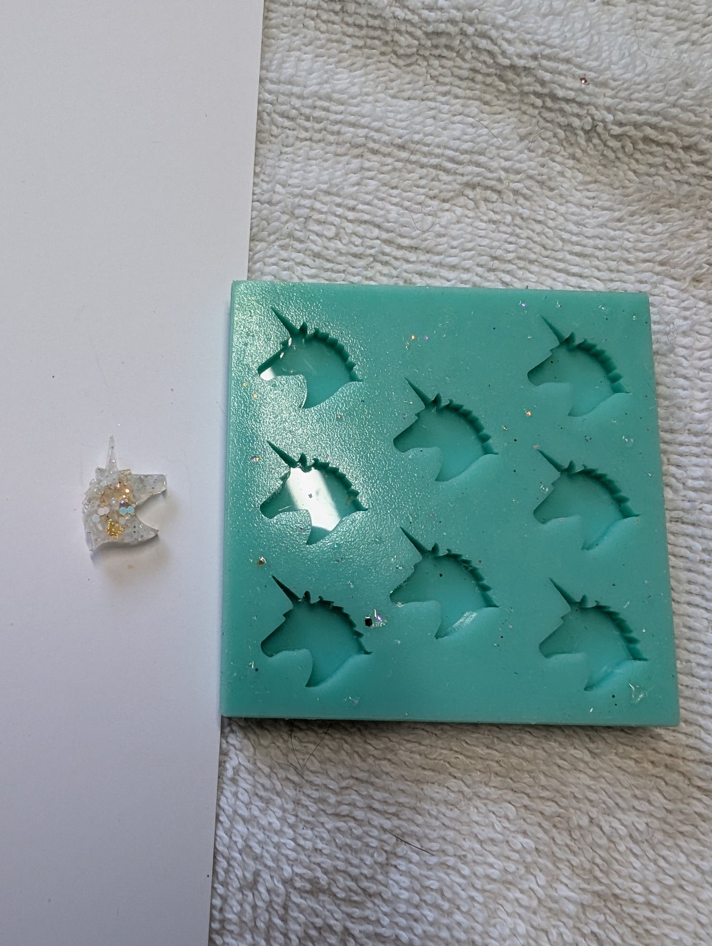 Unicorn Resin Silicone Mold