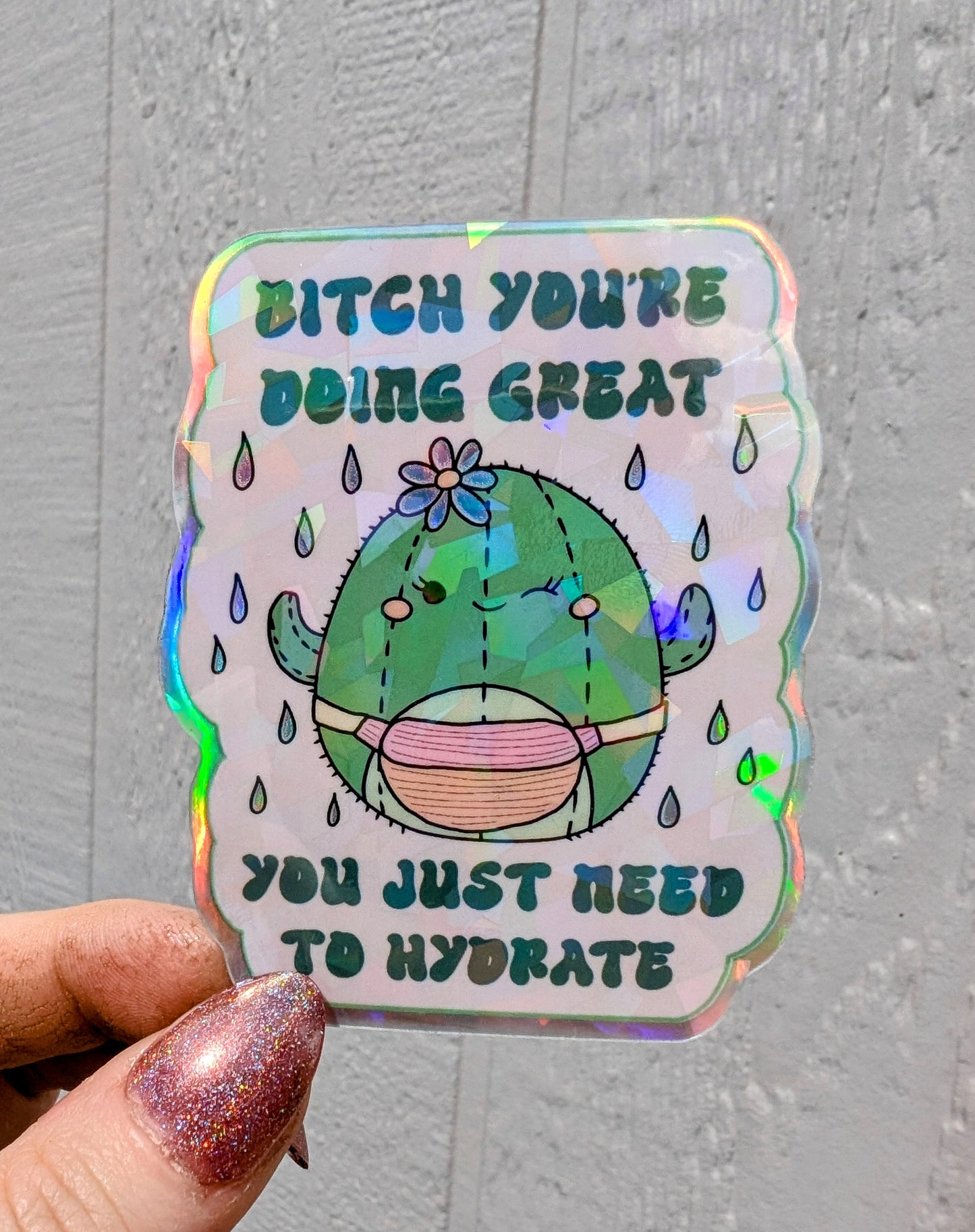 Feminist Gardener Vinyl Sticker
