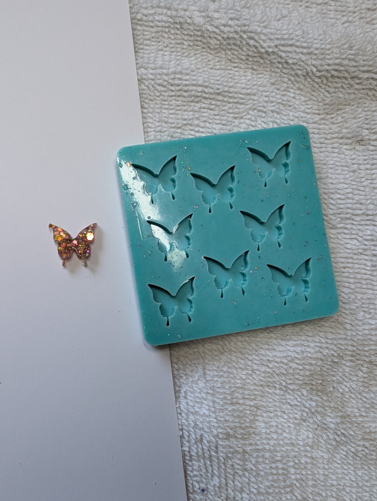 Butterfly Resin Silicone Mold