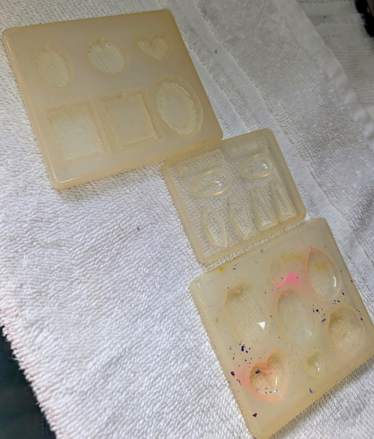3 Cabochon Resin Silicone Molds