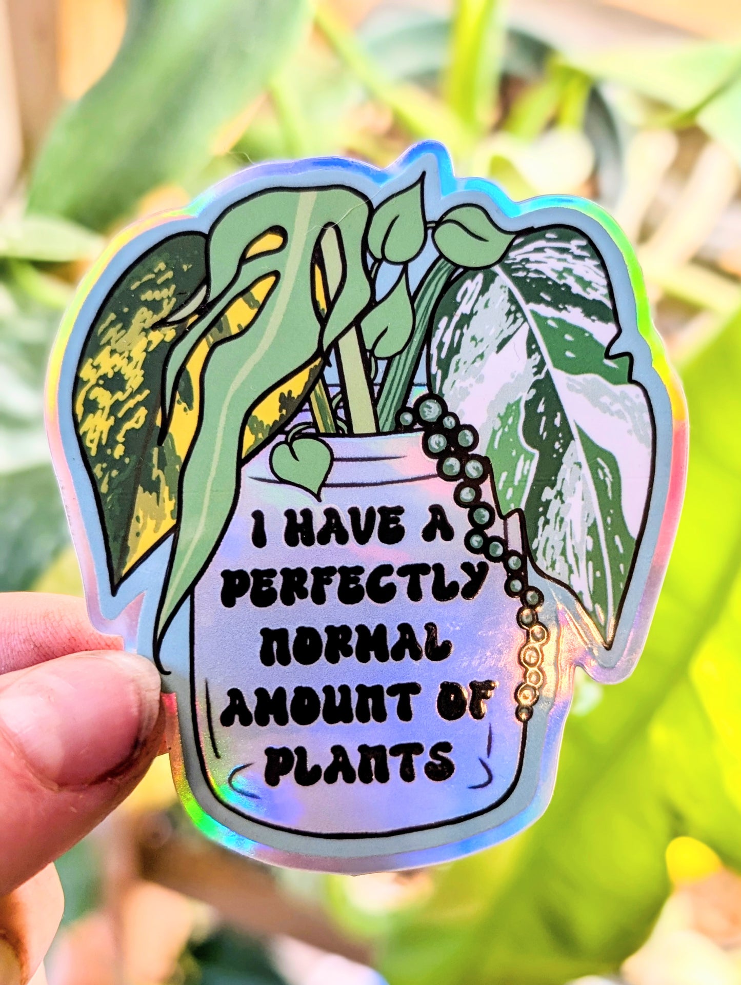 Plant Lover Feminist Vinyl Sticker