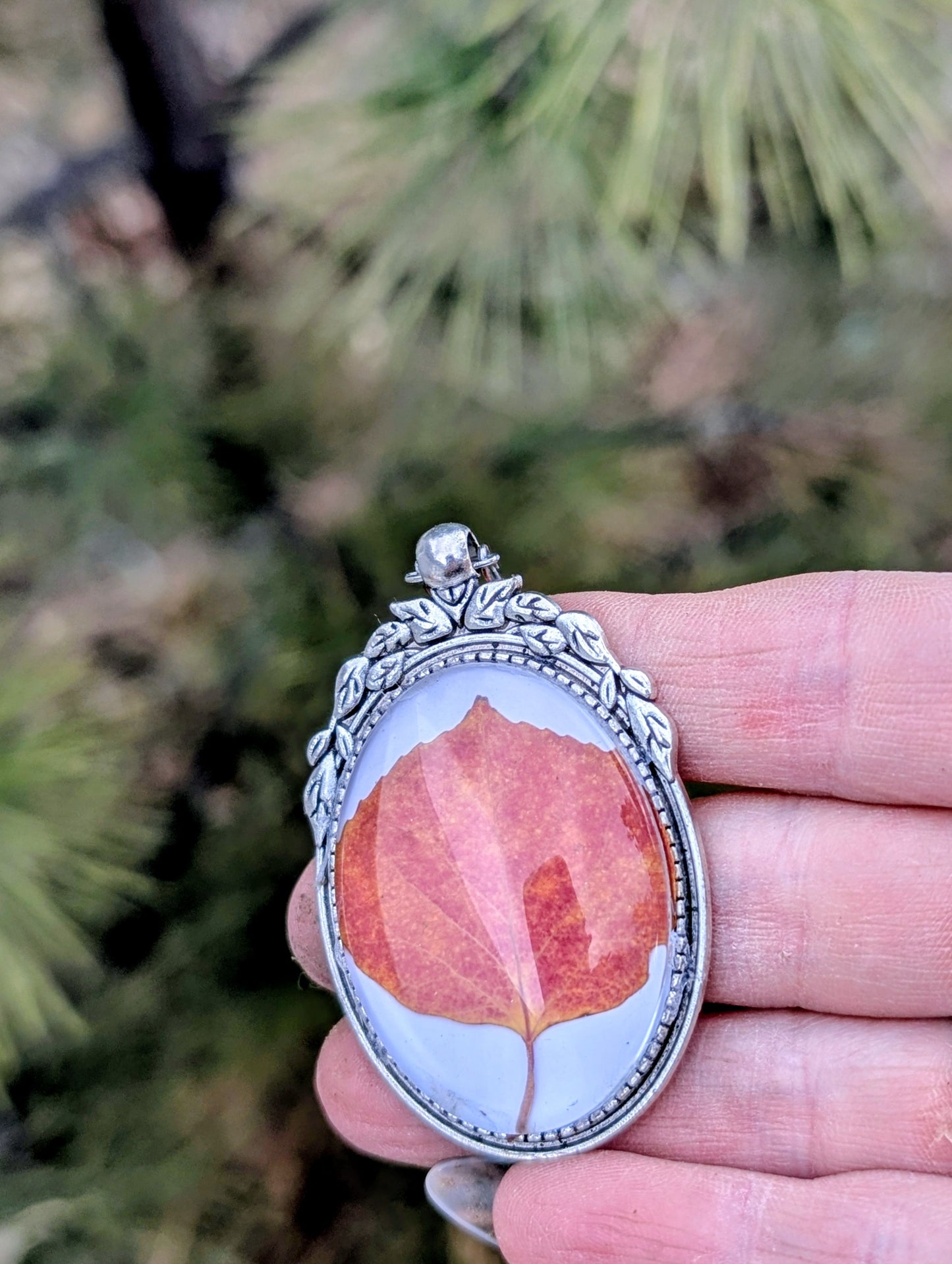 Aspen Leaf Ornaments