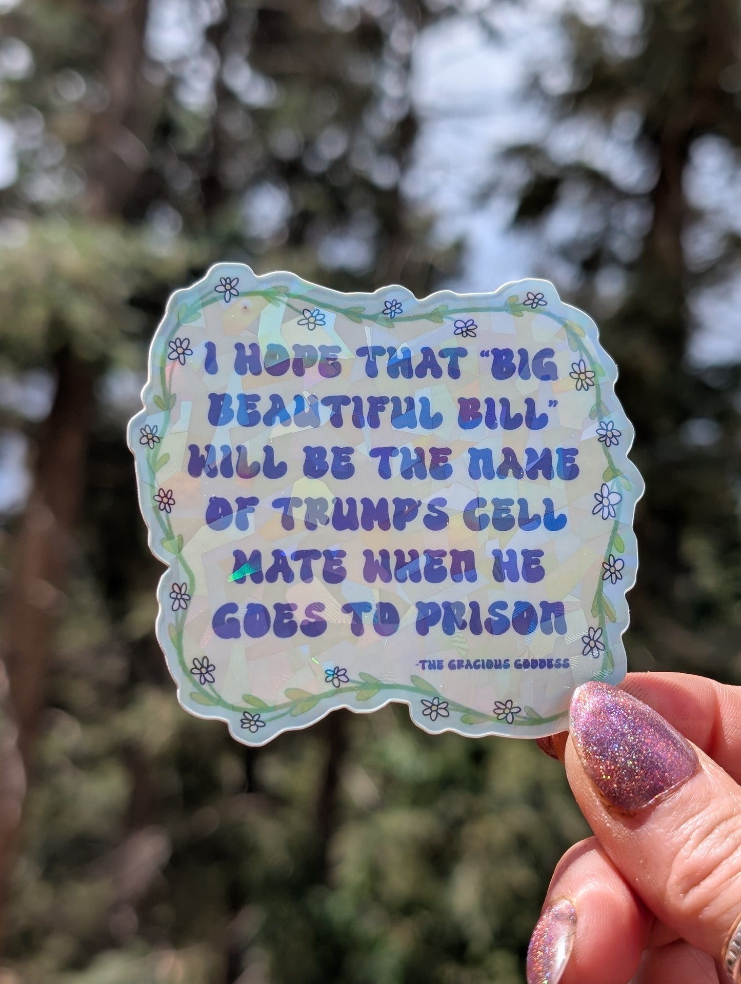 8647 Feminist Vinyl Sticker