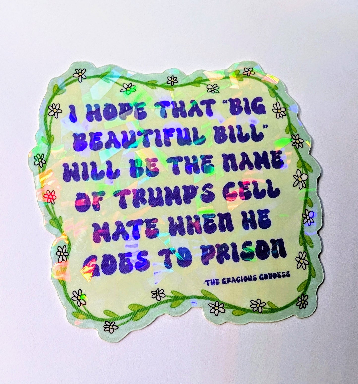 8647 Feminist Vinyl Sticker