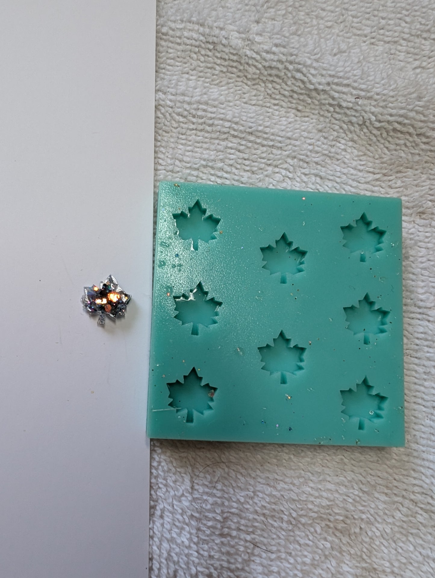 Maple Leaf Resin Silicone Mold